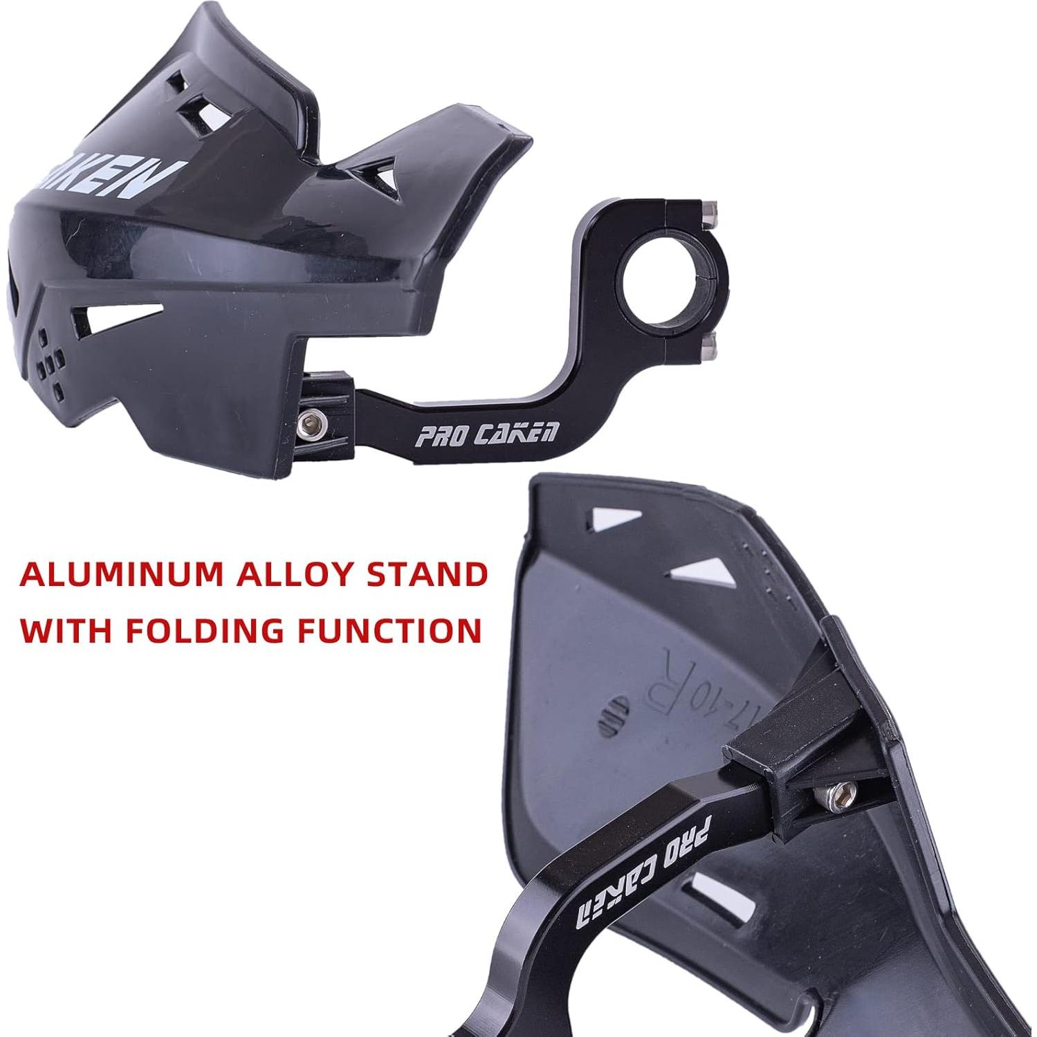 Protectores de Manillar PRO CAKEN 7/8" y 1 1/8" Negro