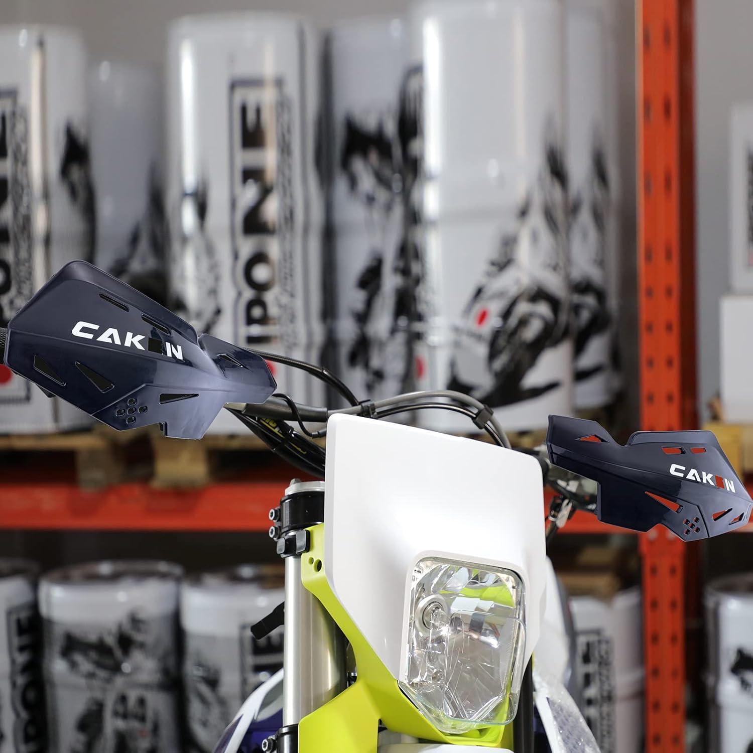 Protectores de Manillar PRO CAKEN 7/8" y 1 1/8" Negro