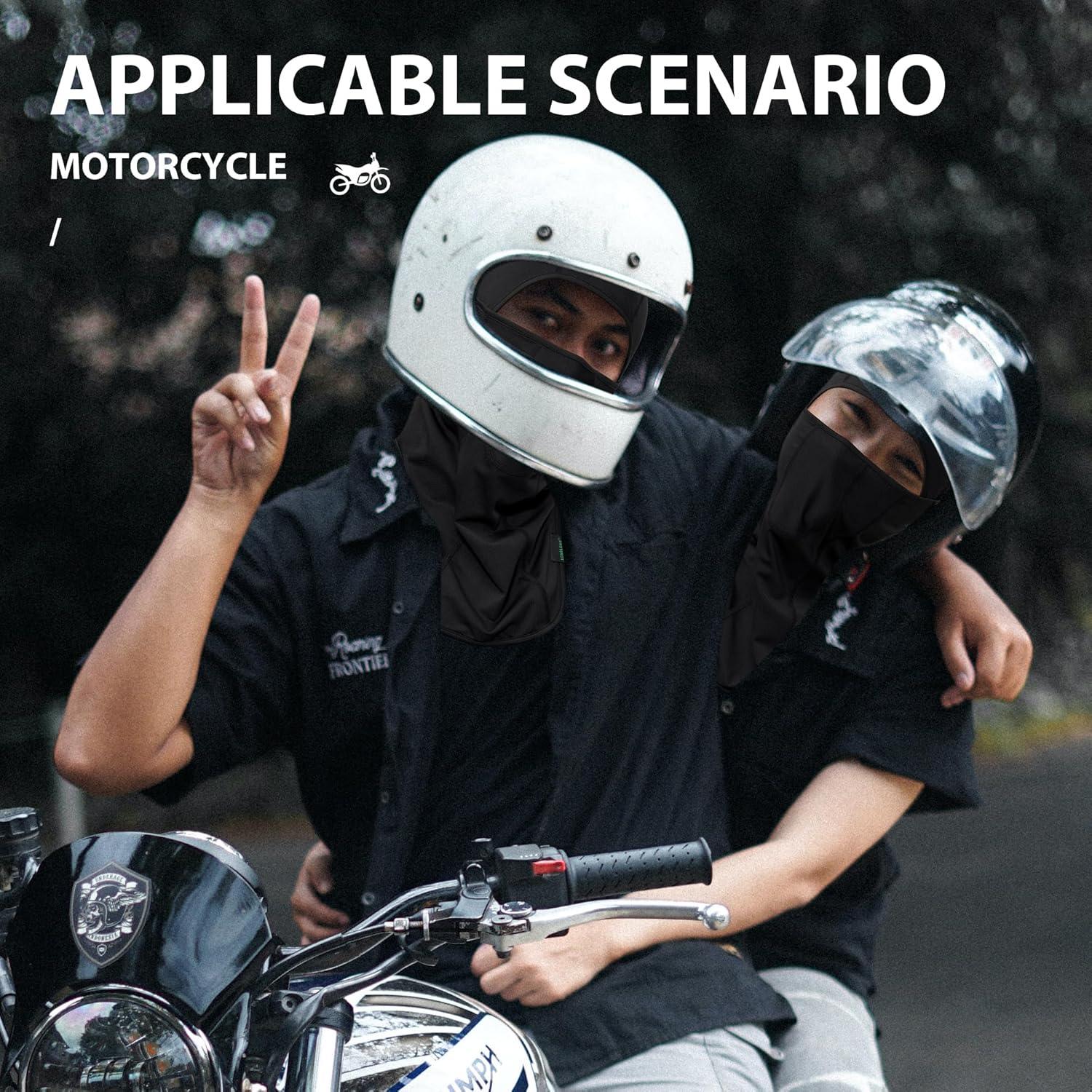 Máscara Facial Balaclava LONGLONG - 2 Piezas Transpirables