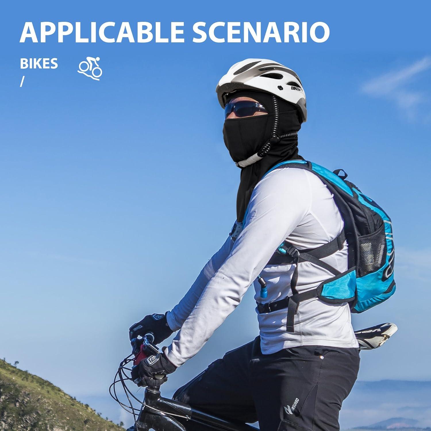 Máscara Facial Balaclava LONGLONG - 2 Piezas Transpirables