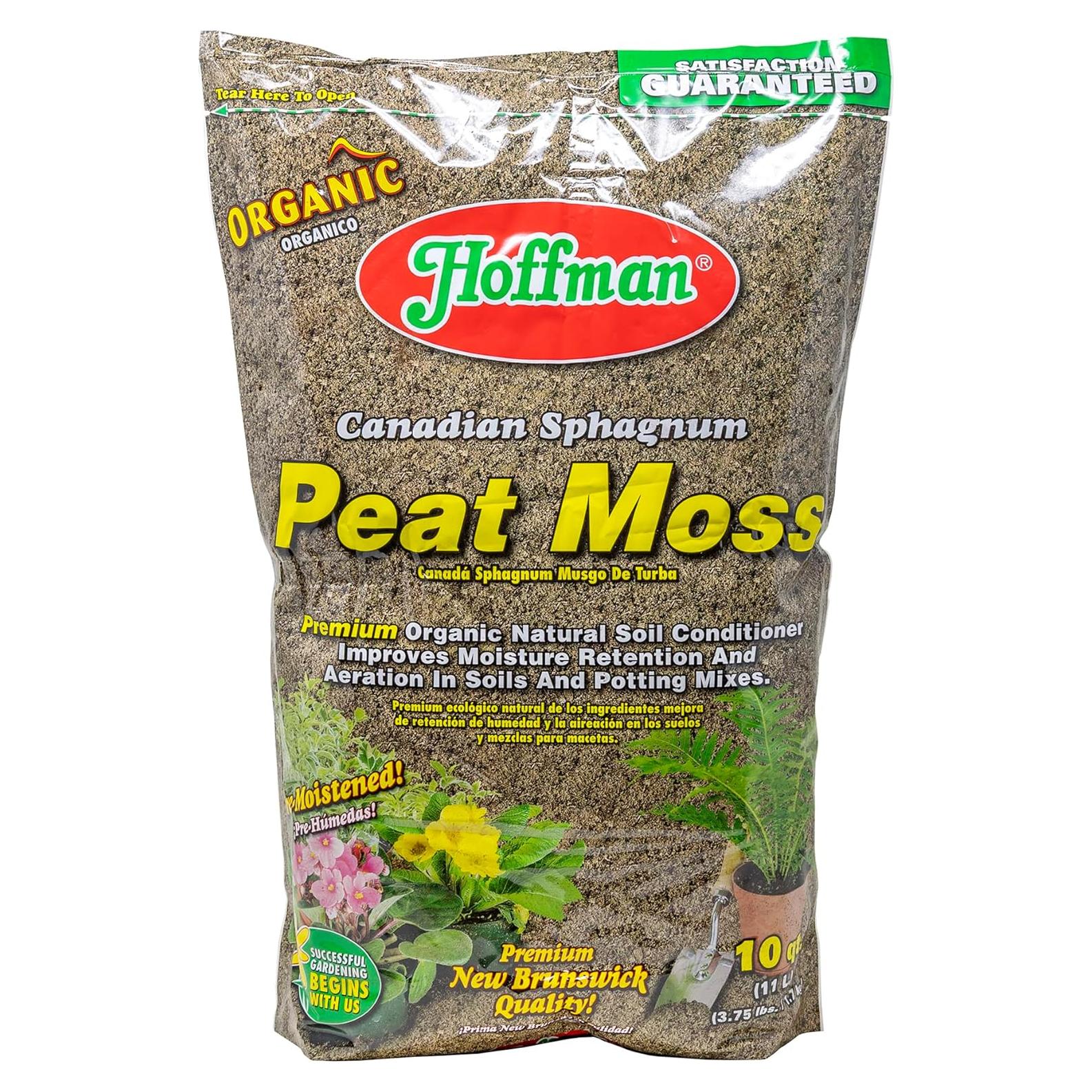 Musgo de Turba Sphagnum Canadiense Hoffman 15503 - 10L