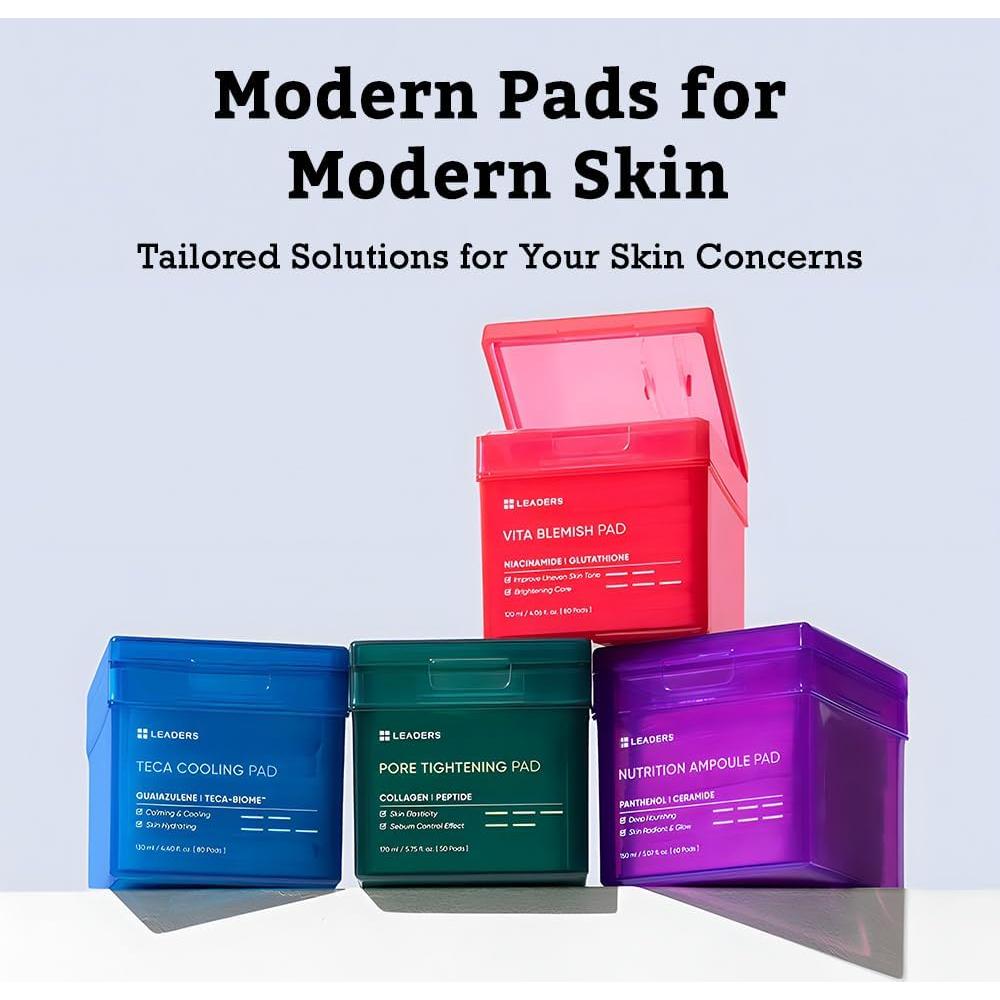 Pads de Ampoule de Nutrición Leaders - Hidratación Profunda 60 Unidades