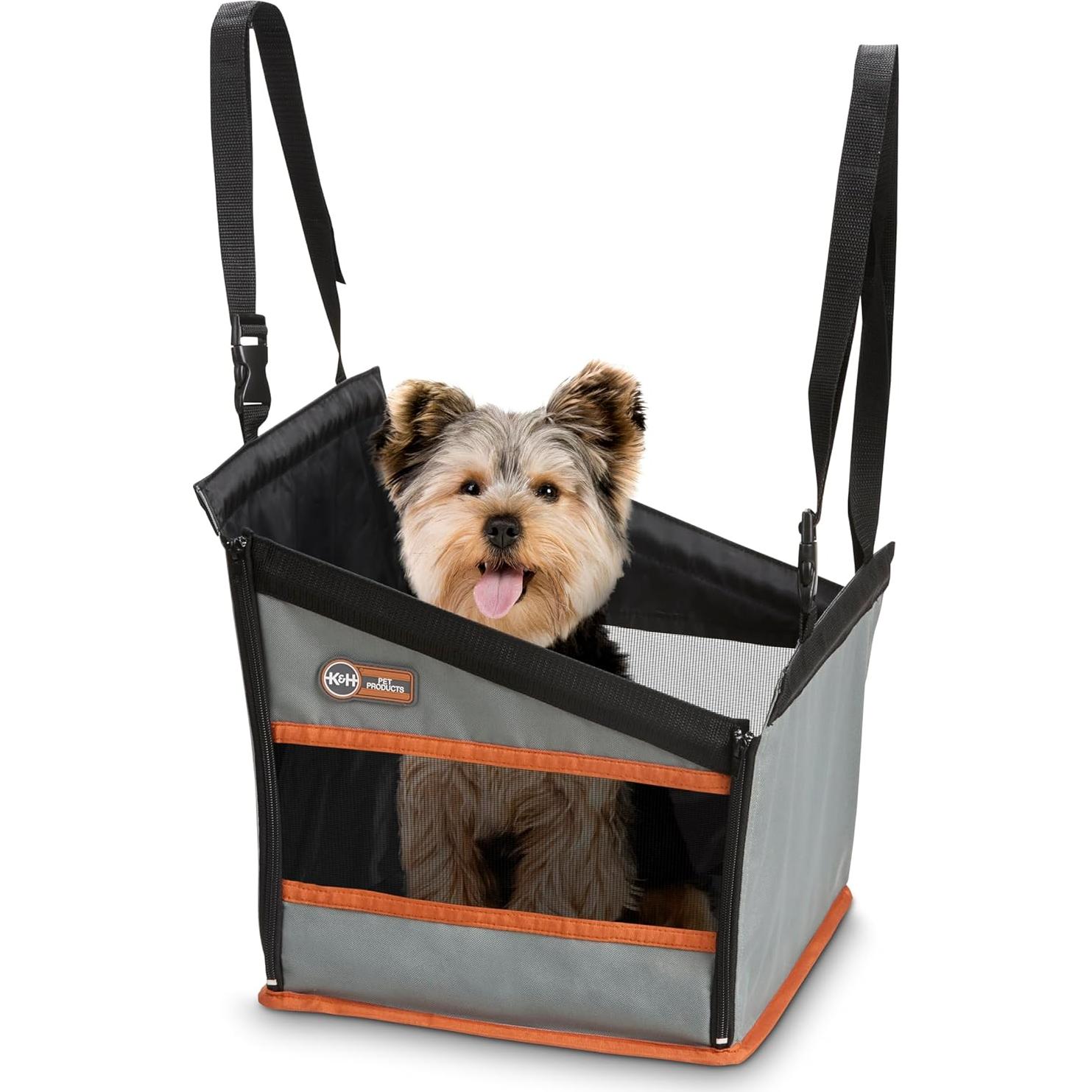Asiento de Coche para Perros K&H Buckle N Go XS 40.6x35.6x35.6cm