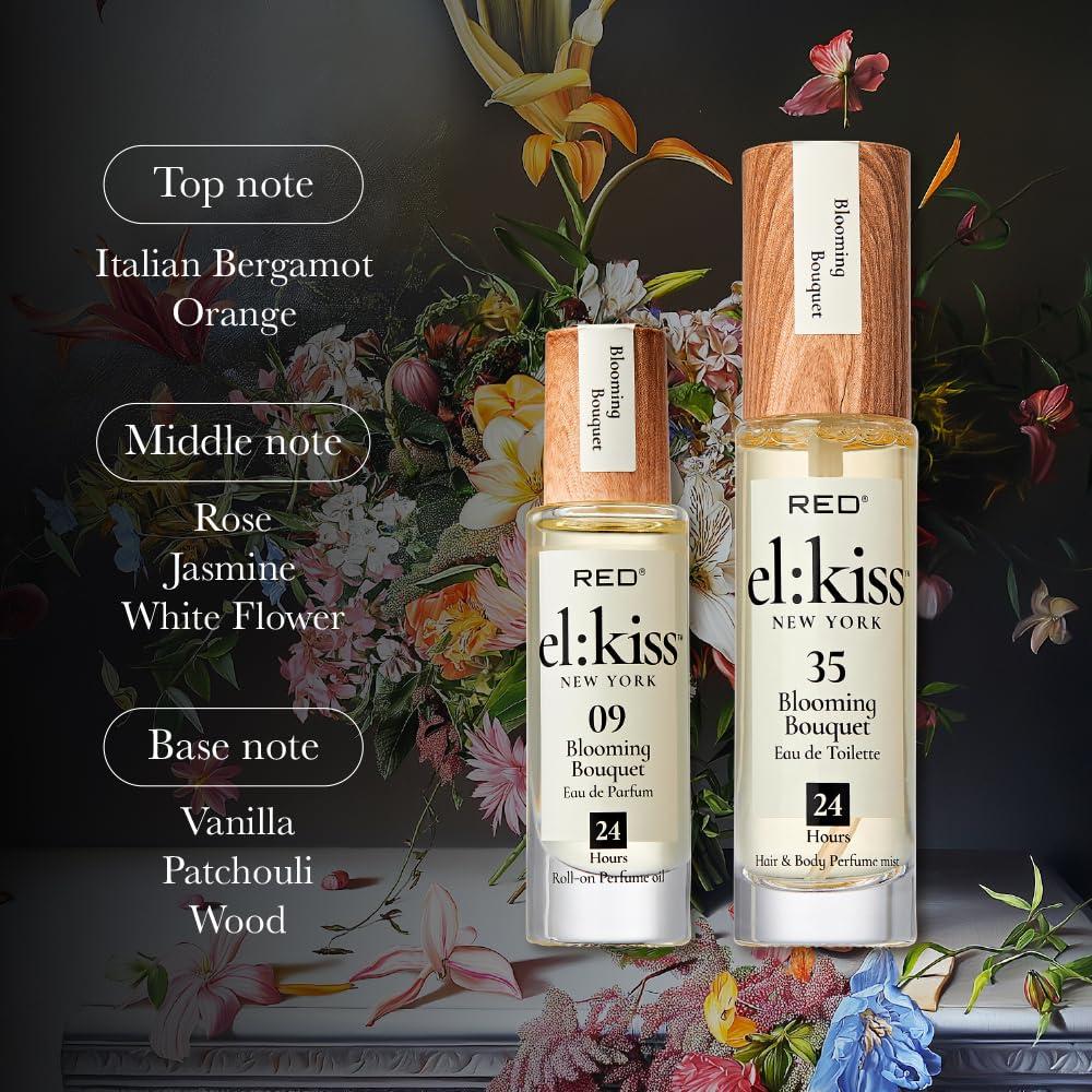 Bruma Corporal y Perfume para Cabello El:KISS 30mL - Ramo en Flor