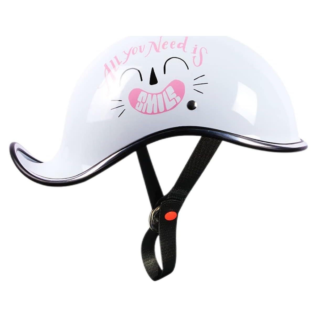 Casco de Motocicleta SDFGDFD Retro Medio Unisex L 59-60cm