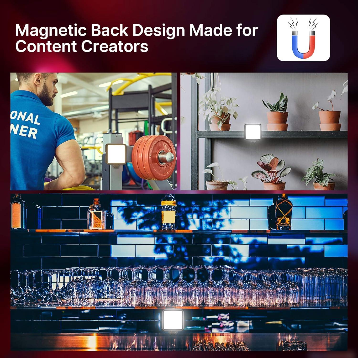 Luz de Video RGB VIJIM VL49 Mini LED Recargable 2500-9000K