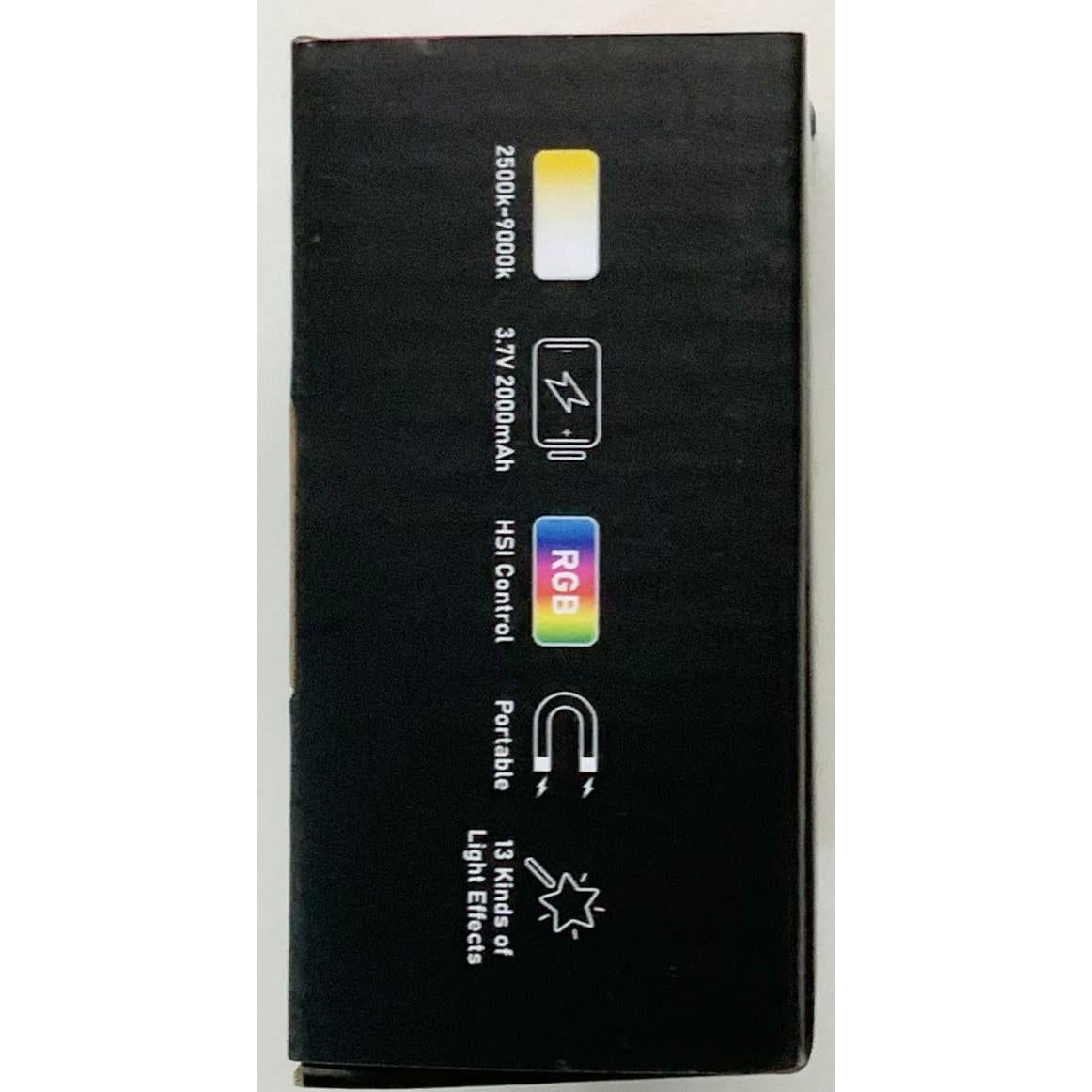 Luz de Video RGB VIJIM VL49 Mini LED Recargable 2500-9000K