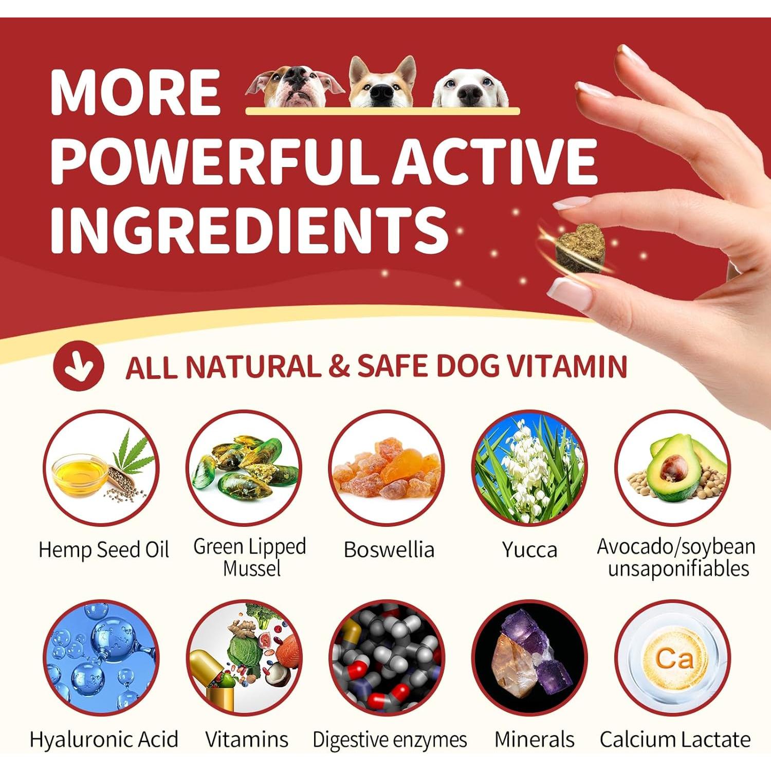 Suplemento Articular para Perros Nature Target 120 Masticables