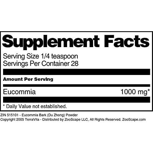 Polvo de Corteza de Eucommia TerraVita 28 g Sin Rellenos