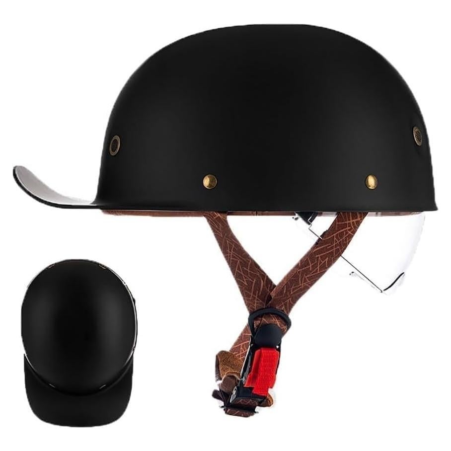 Casco de Motocicleta YMKJGZS Retro X-Grande ABS