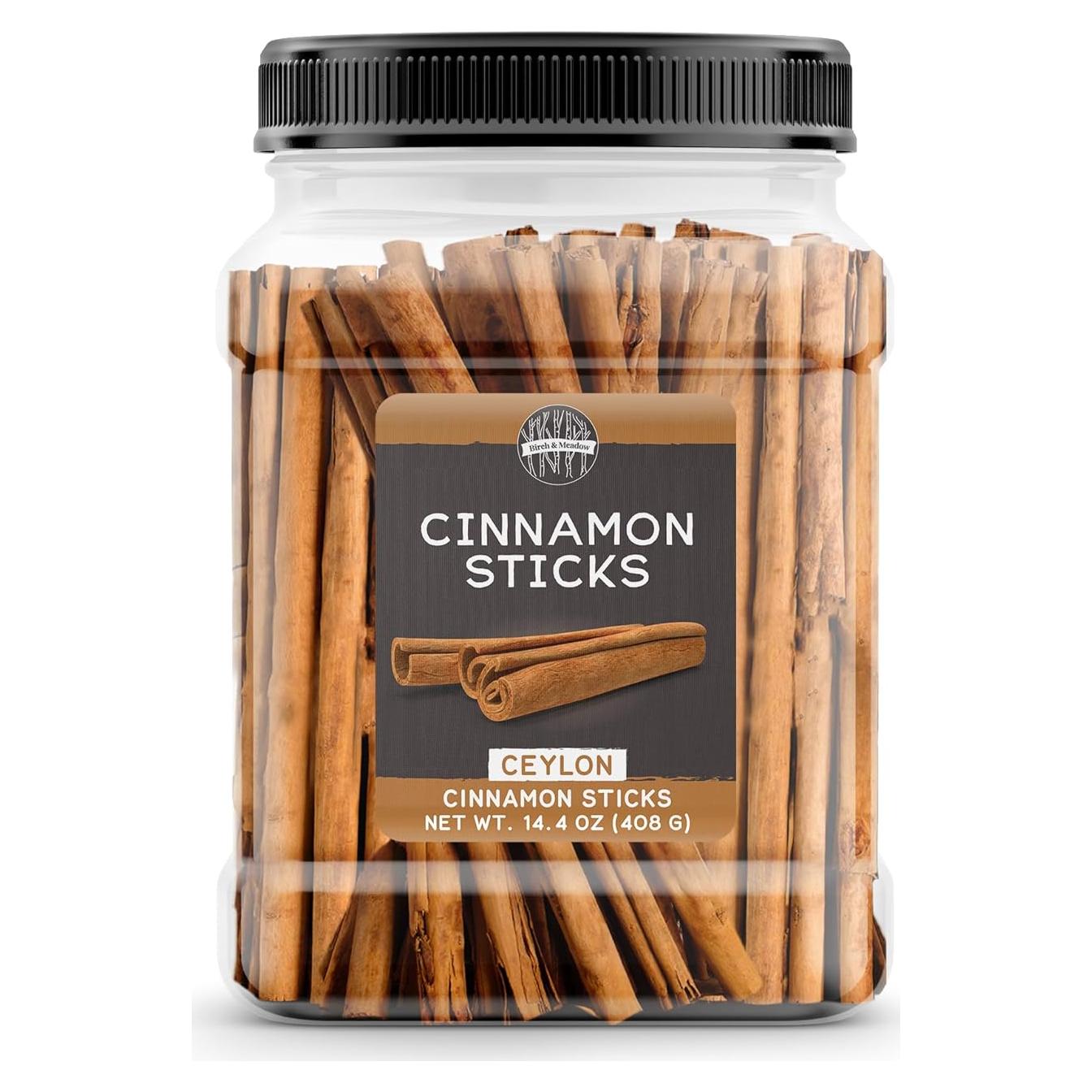 Palitos de Canela de Ceilán Birch & Meadow 408 g - Canela Verdadera