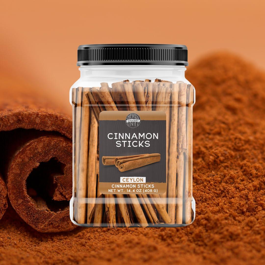 Palitos de Canela de Ceilán Birch & Meadow 408 g - Canela Verdadera