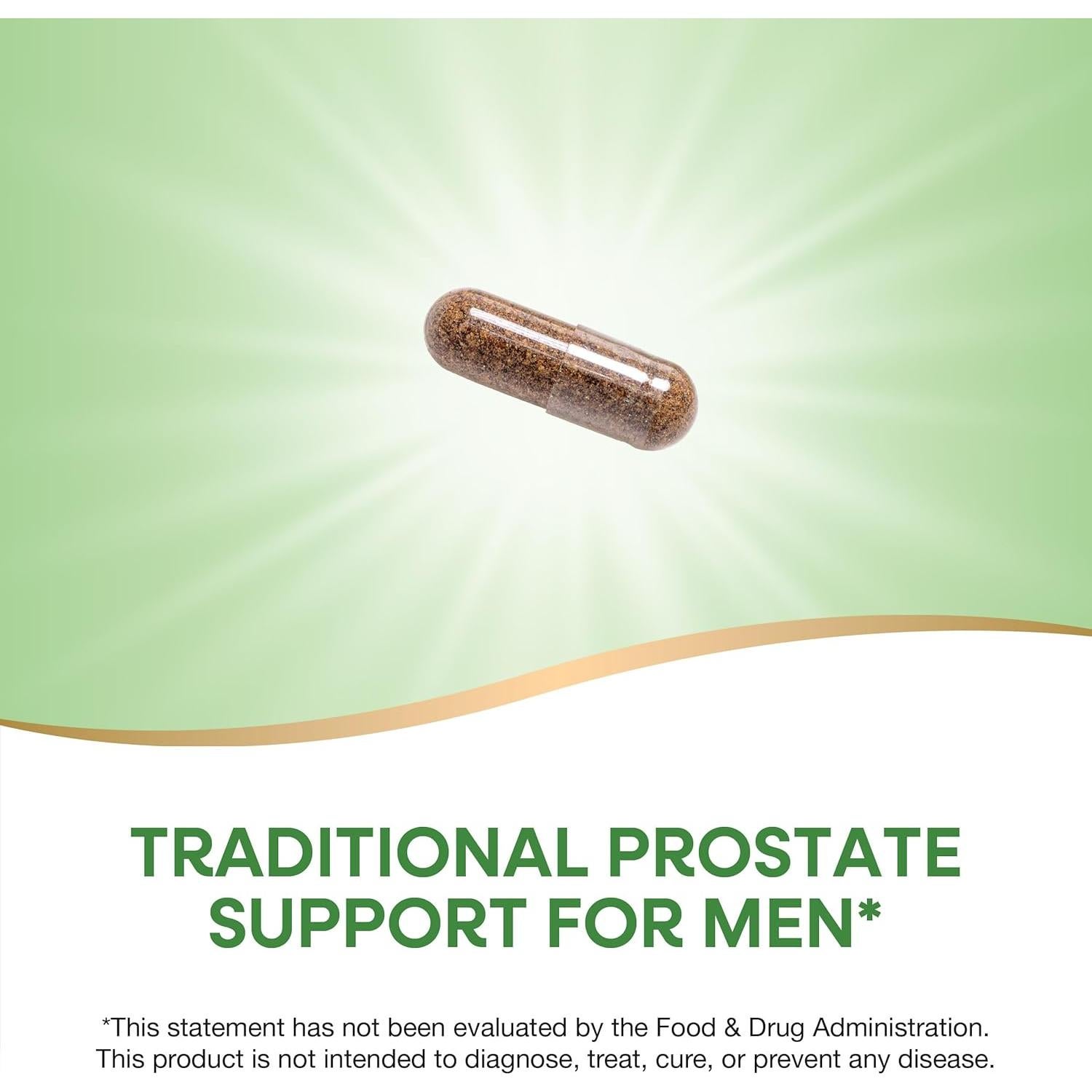 Bayas de Saw Palmetto Nature's Way 585 mg 100 Cápsulas Veganas