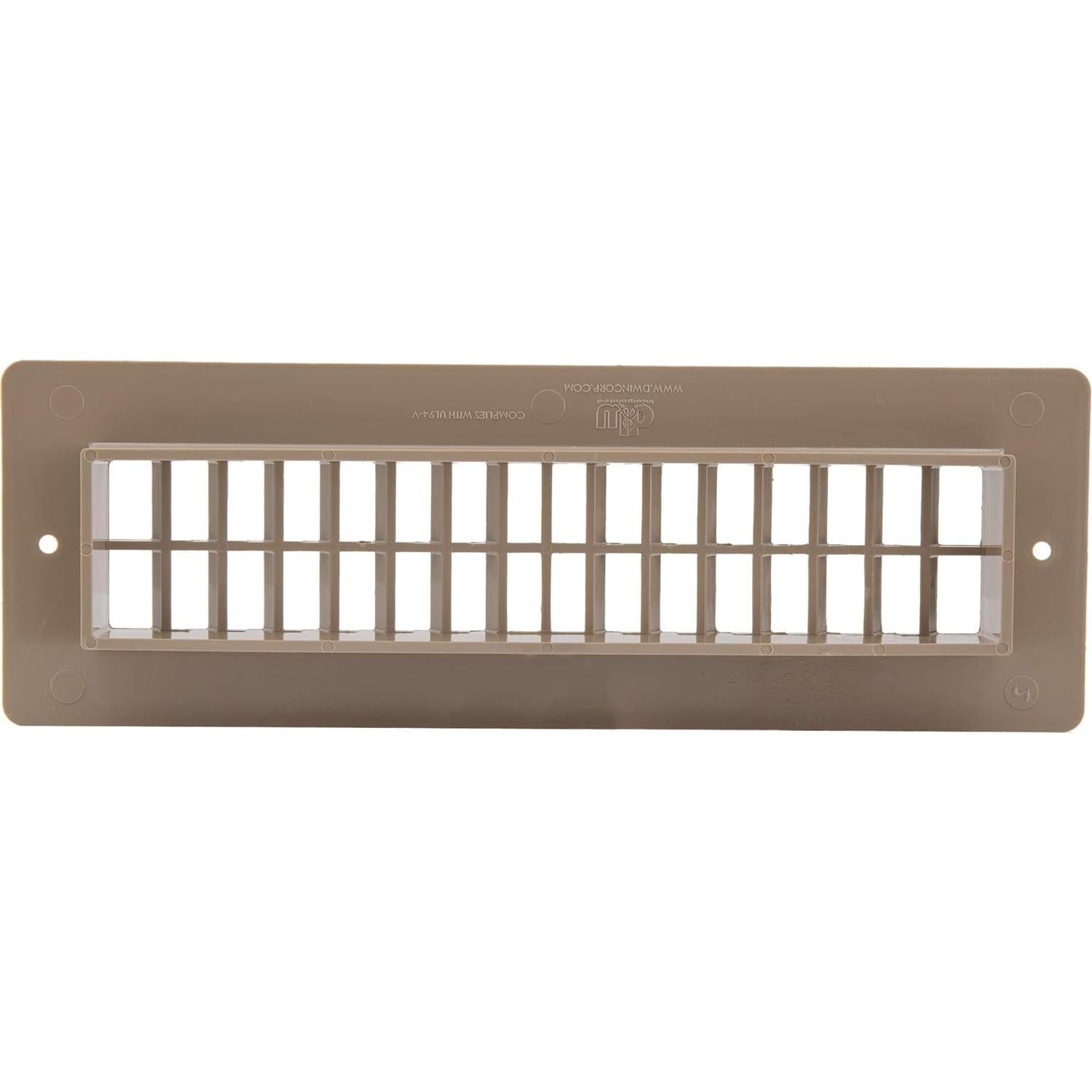 Registro de Piso Beige RecPro 10.16 x 30.48 cm Fijo