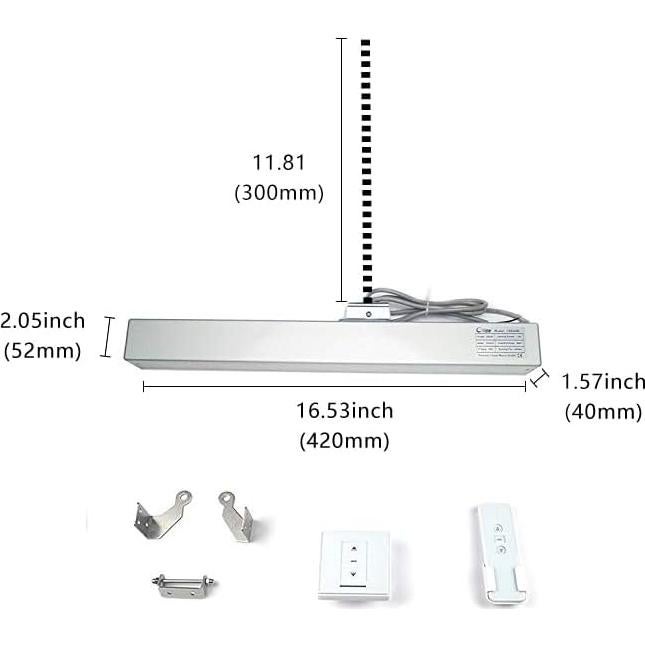 Actuador de Ventana Automático Olideauto SD300 30 cm 24W