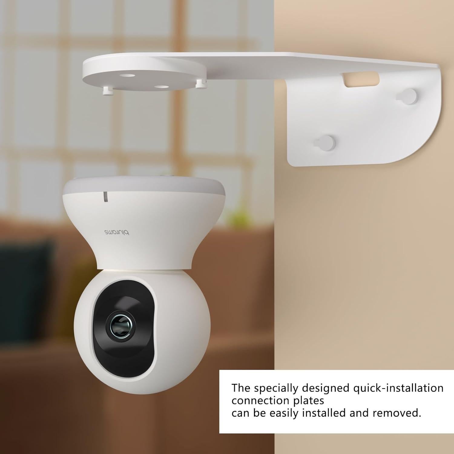 Soporte de esquina Zwolf para cámara Blurams 2K, metálico