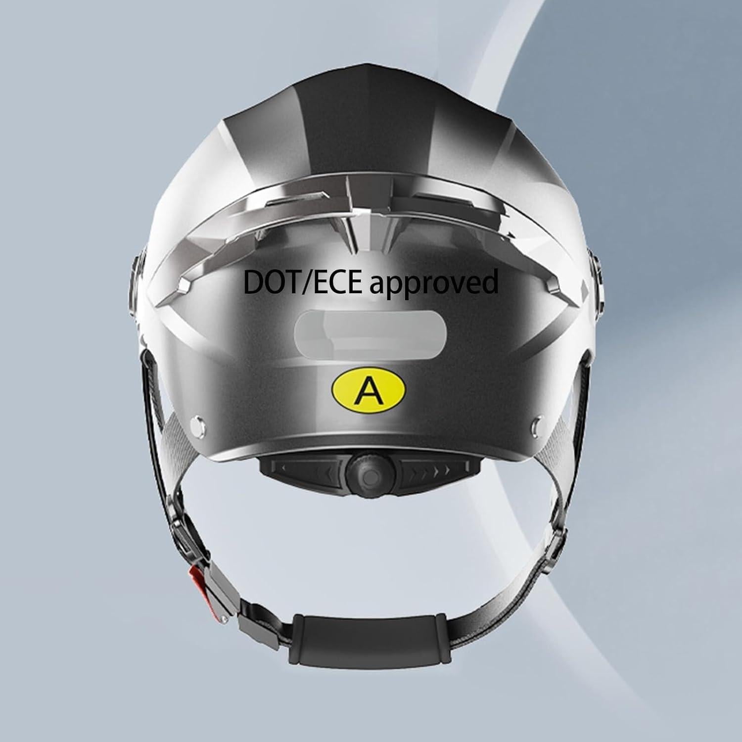 Casco Abierto MTB MTLIVE Rosa Retro 3/4 Doble Visor