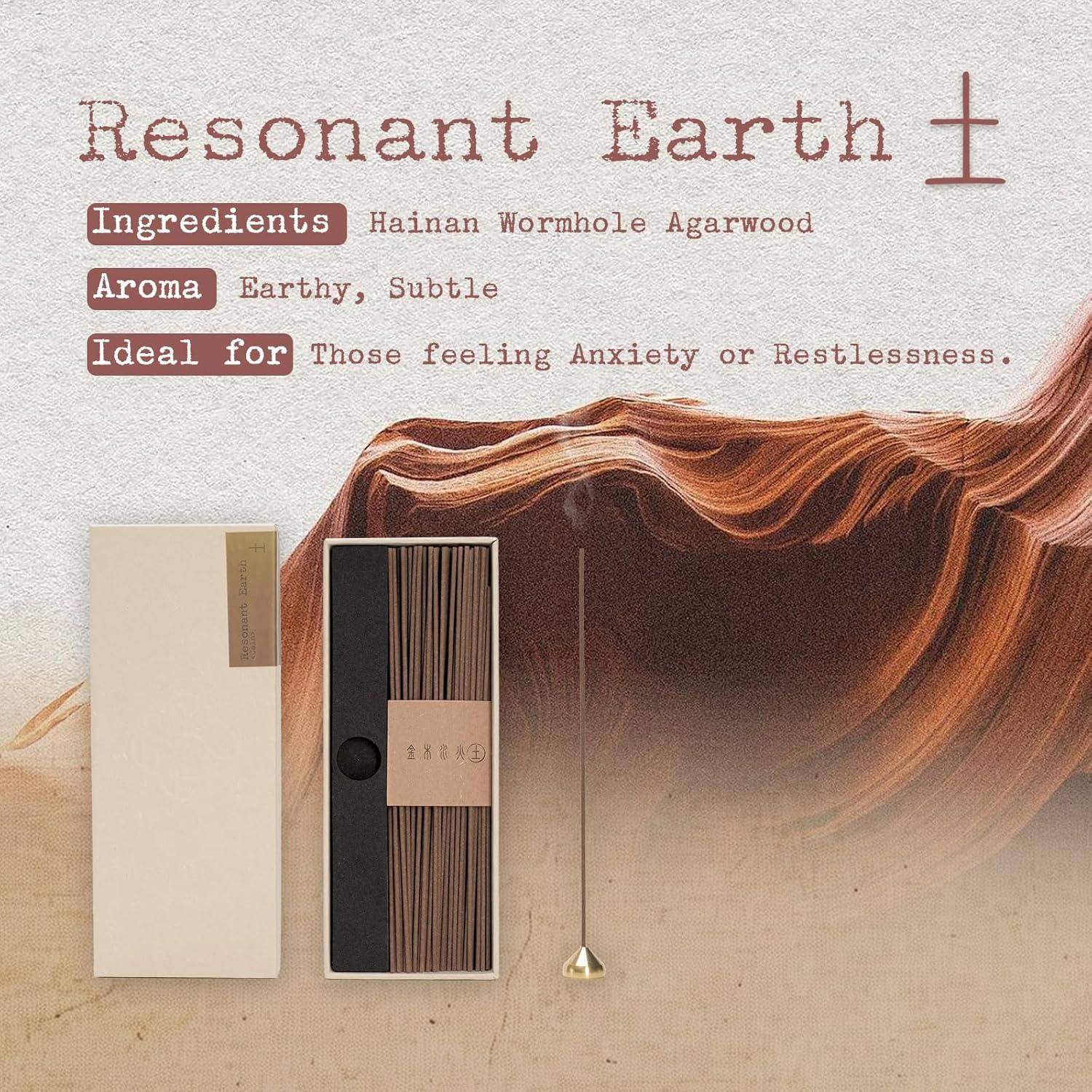 Incienso Natural SATORY Tierra - 110 Varillas + Soporte