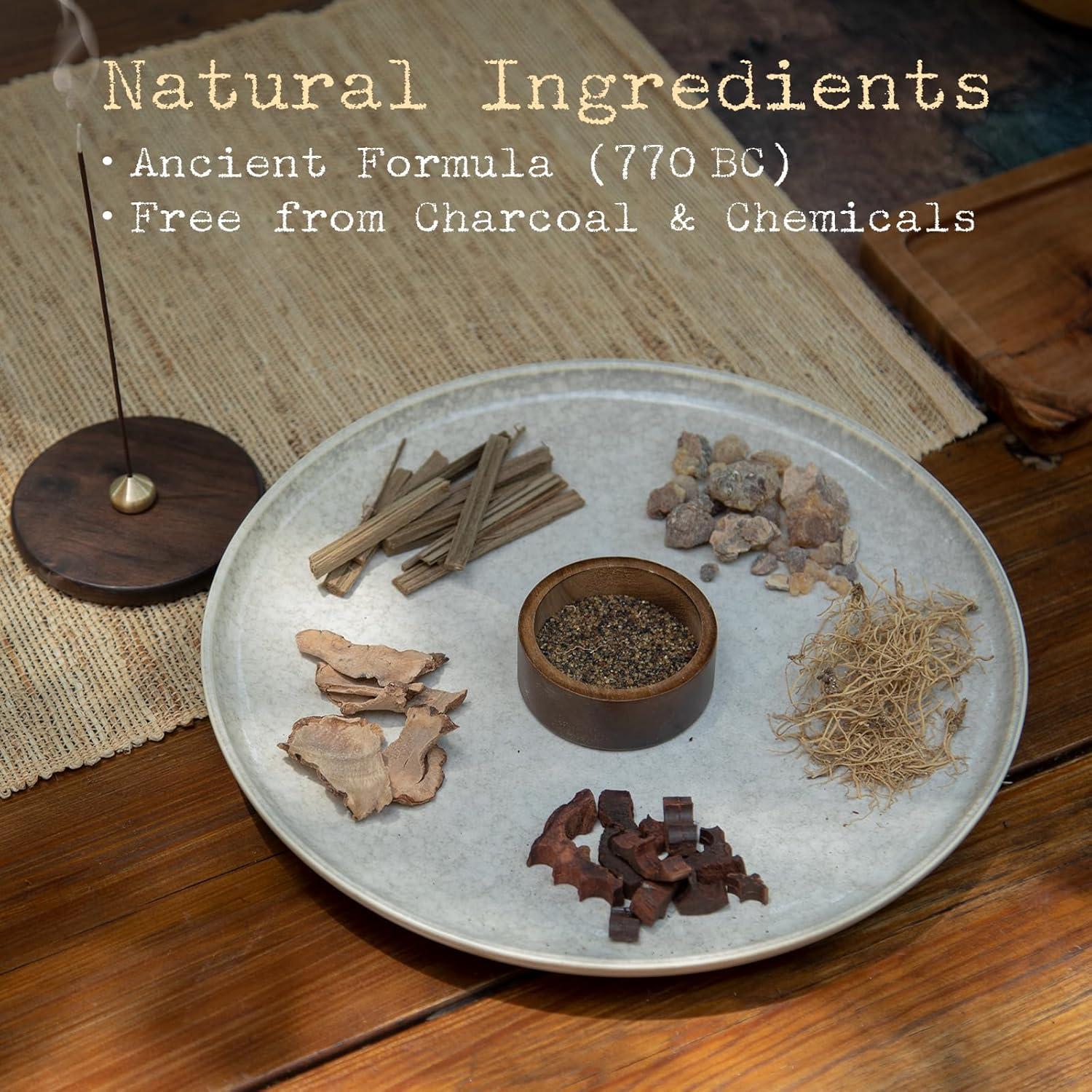 Incienso Natural SATORY Tierra - 110 Varillas + Soporte