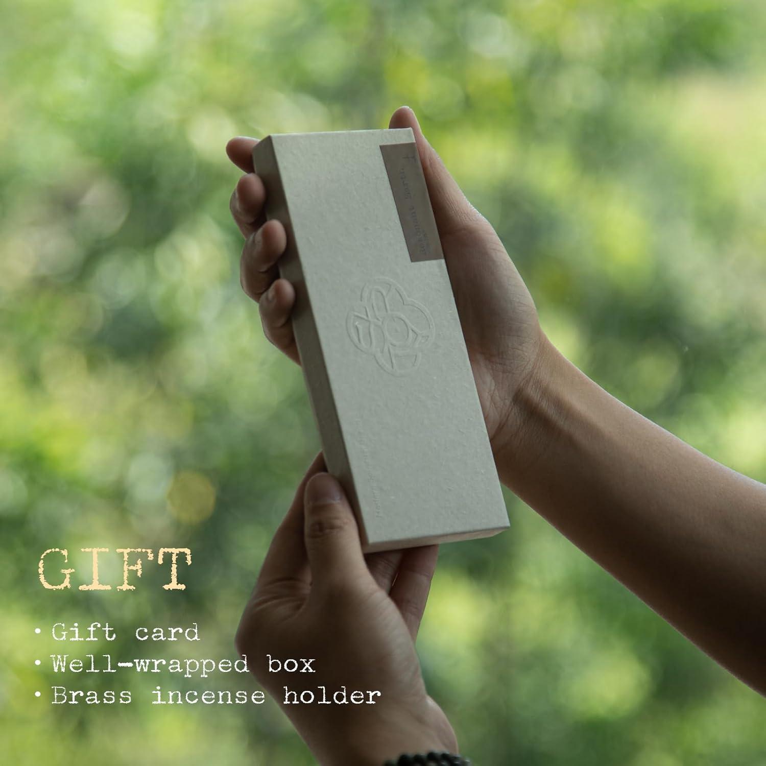 Incienso Natural SATORY Tierra - 110 Varillas + Soporte