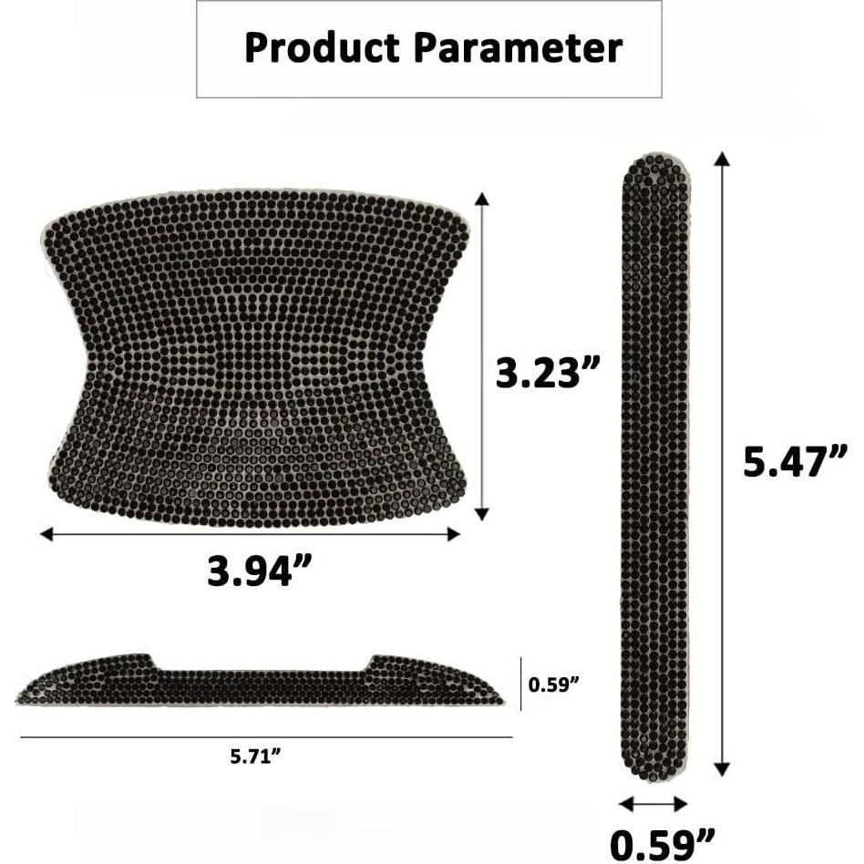 Calcomanías Reflectantes para Manijas de Puerta Coche Genérico