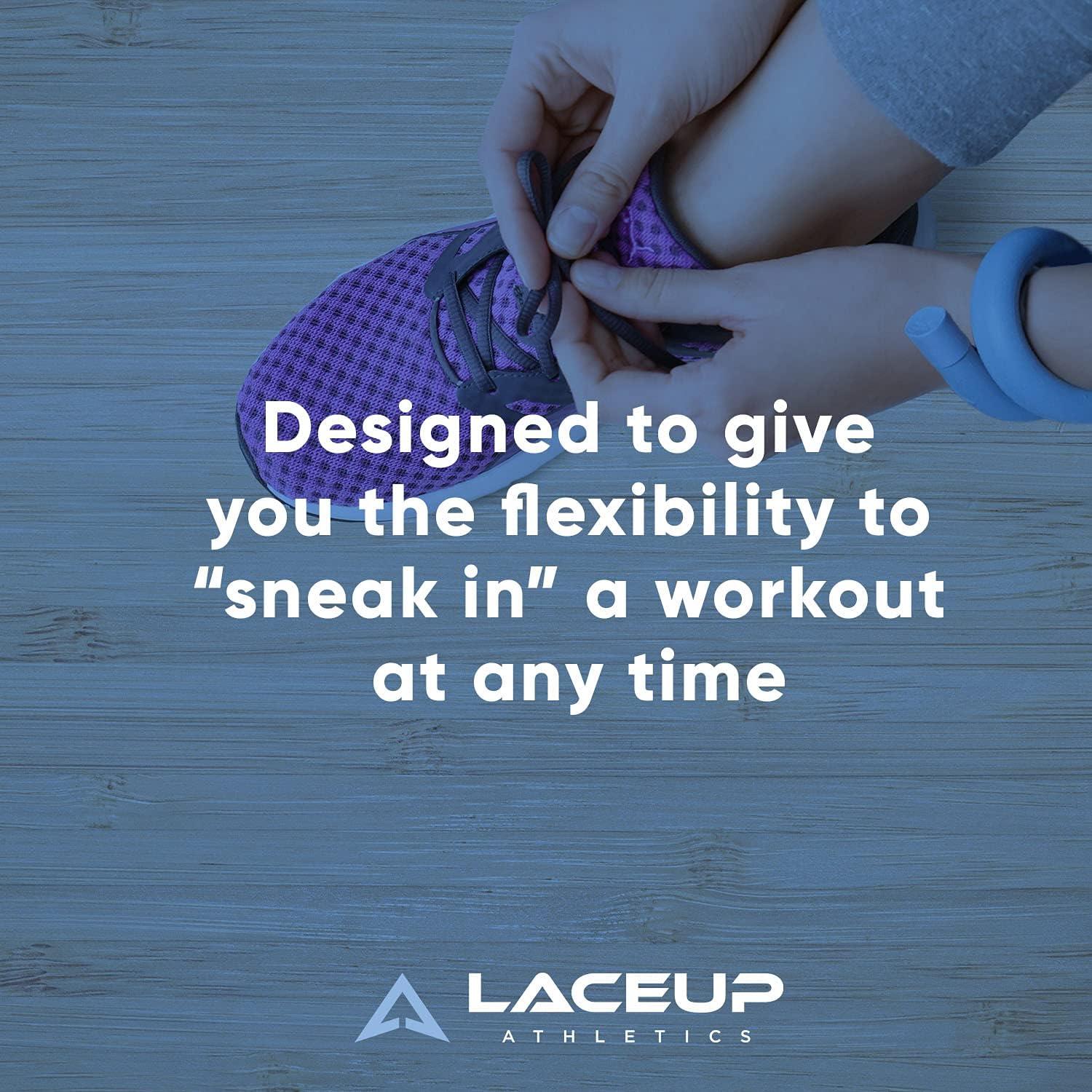 Pesas de Muñeca LaceUp 0.45 kg - 2 Piezas Ajustables para Yoga