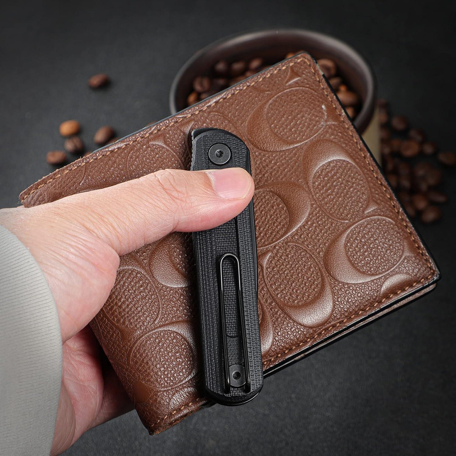 Cuchillo Plegable CIVIVI Foldis 6.78 cm Acero Nitro-V Negro