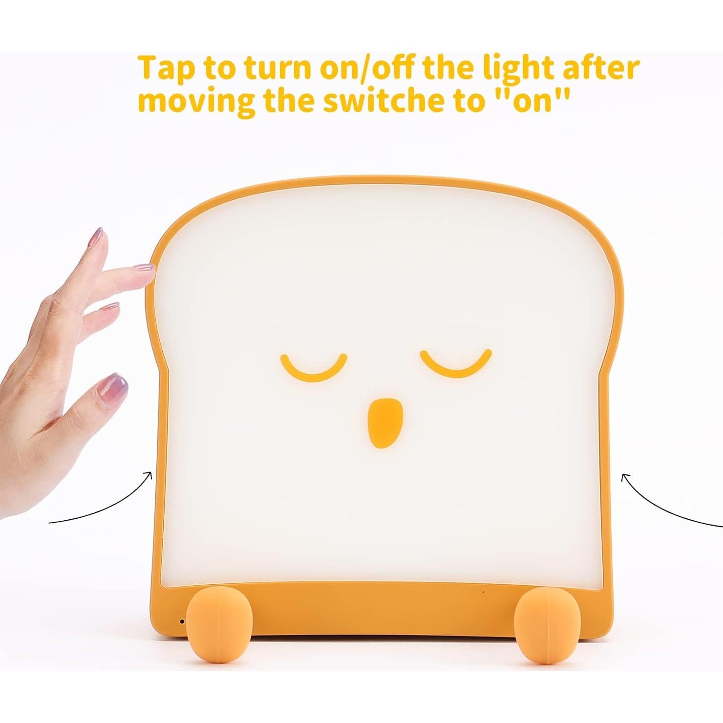 Lámpara Nocturna Kawaii Gato LOVERRUIS 1/3 Horas Luz Colorida