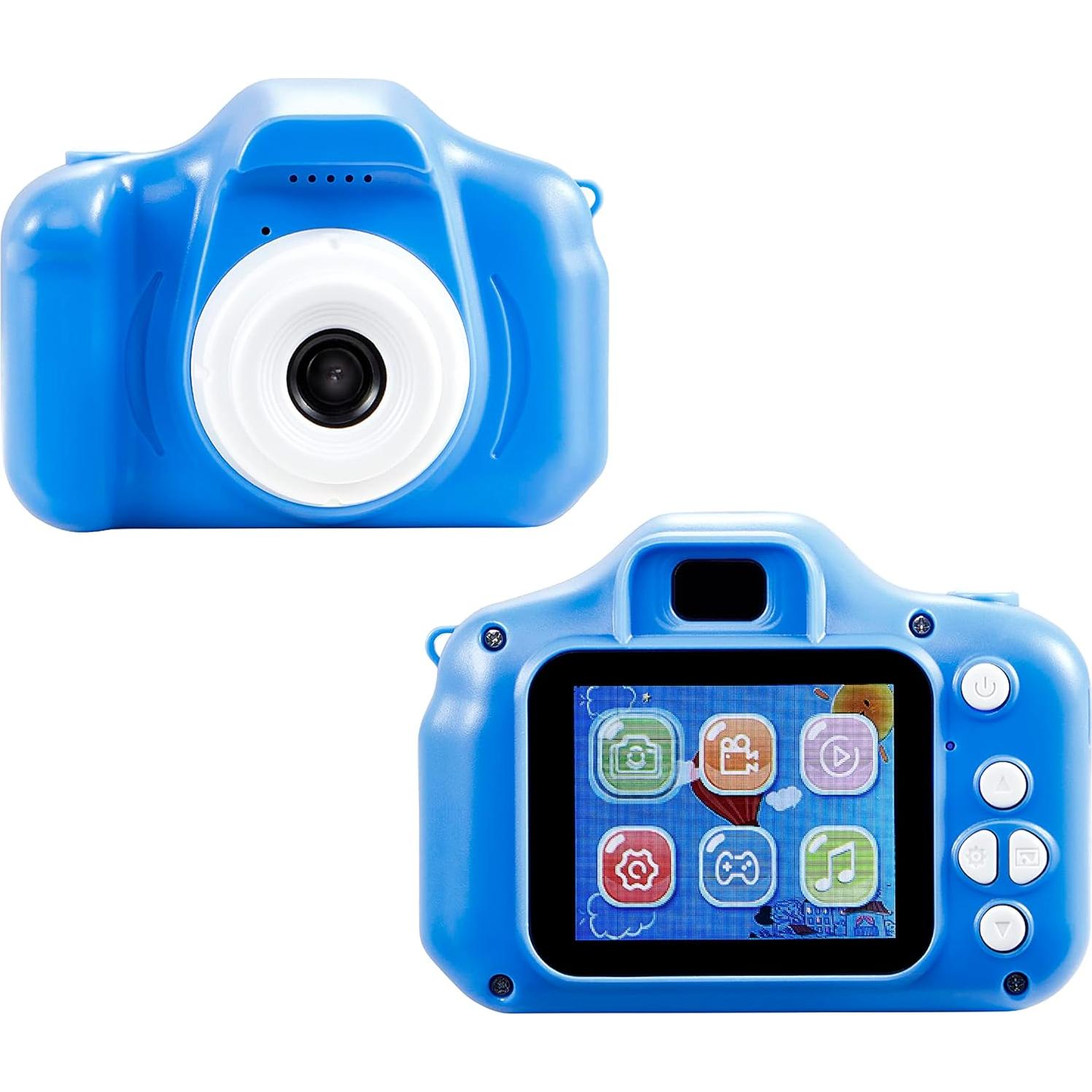 Cámara Digital Kidzcam Vivitar 12 MP HD para Niños Azul
