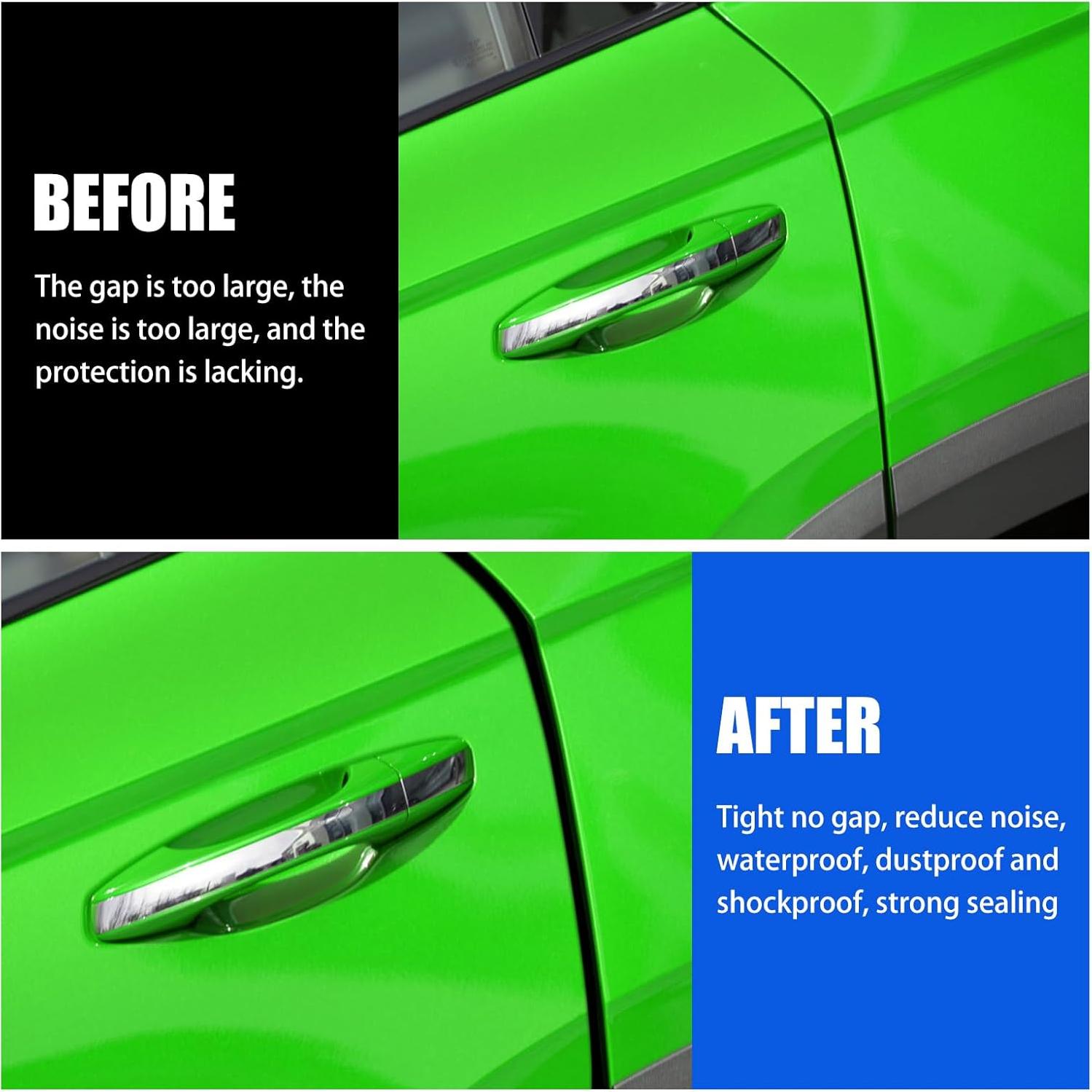 Cinta de Sellado Automotriz Sodcay 5M Negro Tira en T 8x10mm