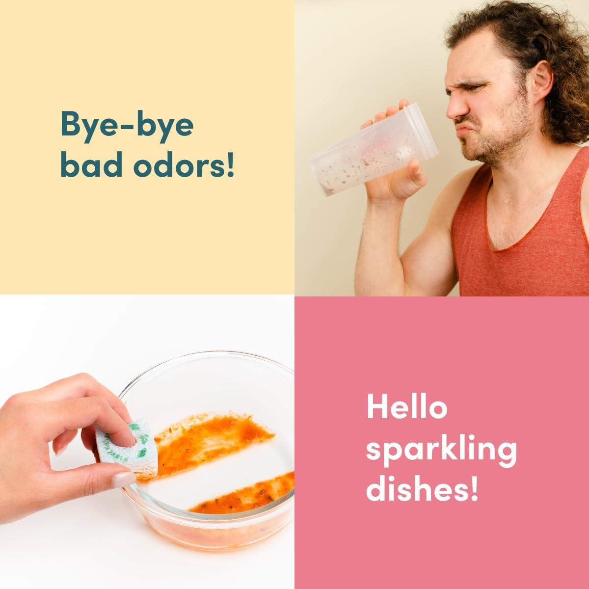 Esponja n' Go Two Pillars - Jabón de Platos Mini Ecológico 20 Unidades