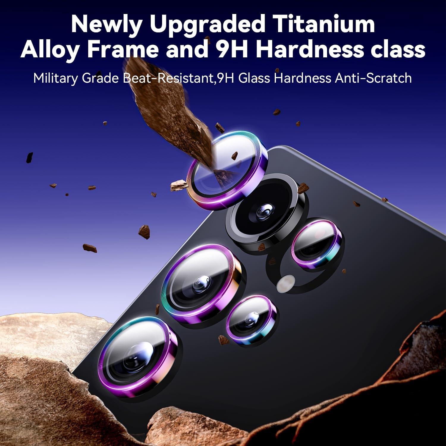 Protector de Lente de Cámara Hoerrye para Samsung Galaxy S25 Ultra