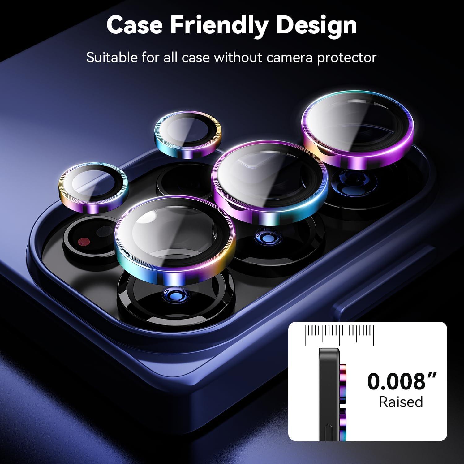 Protector de Lente de Cámara Hoerrye para Samsung Galaxy S25 Ultra