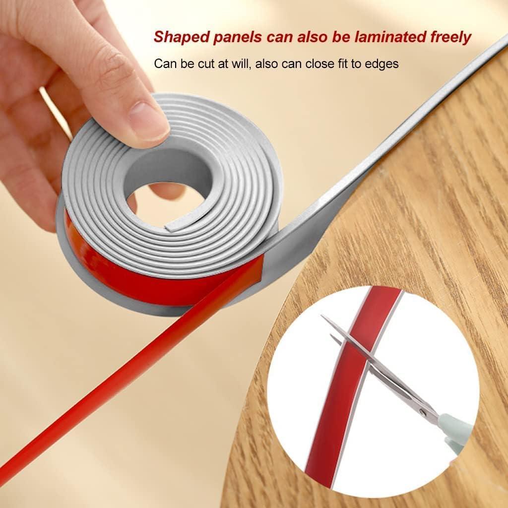 Banda de Biselado Flexible DUNBE 5m x 9mm Negra Autoadhesiva