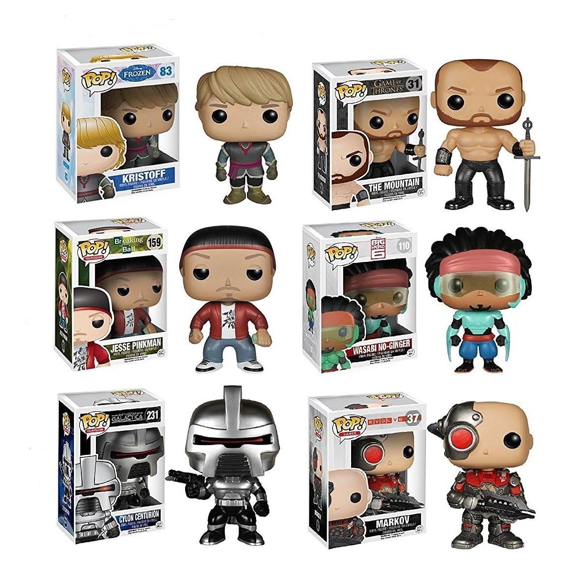 Set de 6 Funko POP Exclusivos - Vinilo Coleccionable