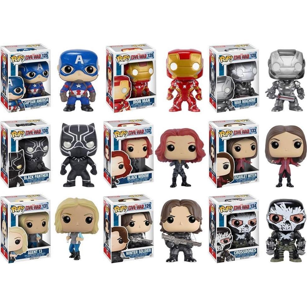 Set de 6 Funko POP Exclusivos - Vinilo Coleccionable