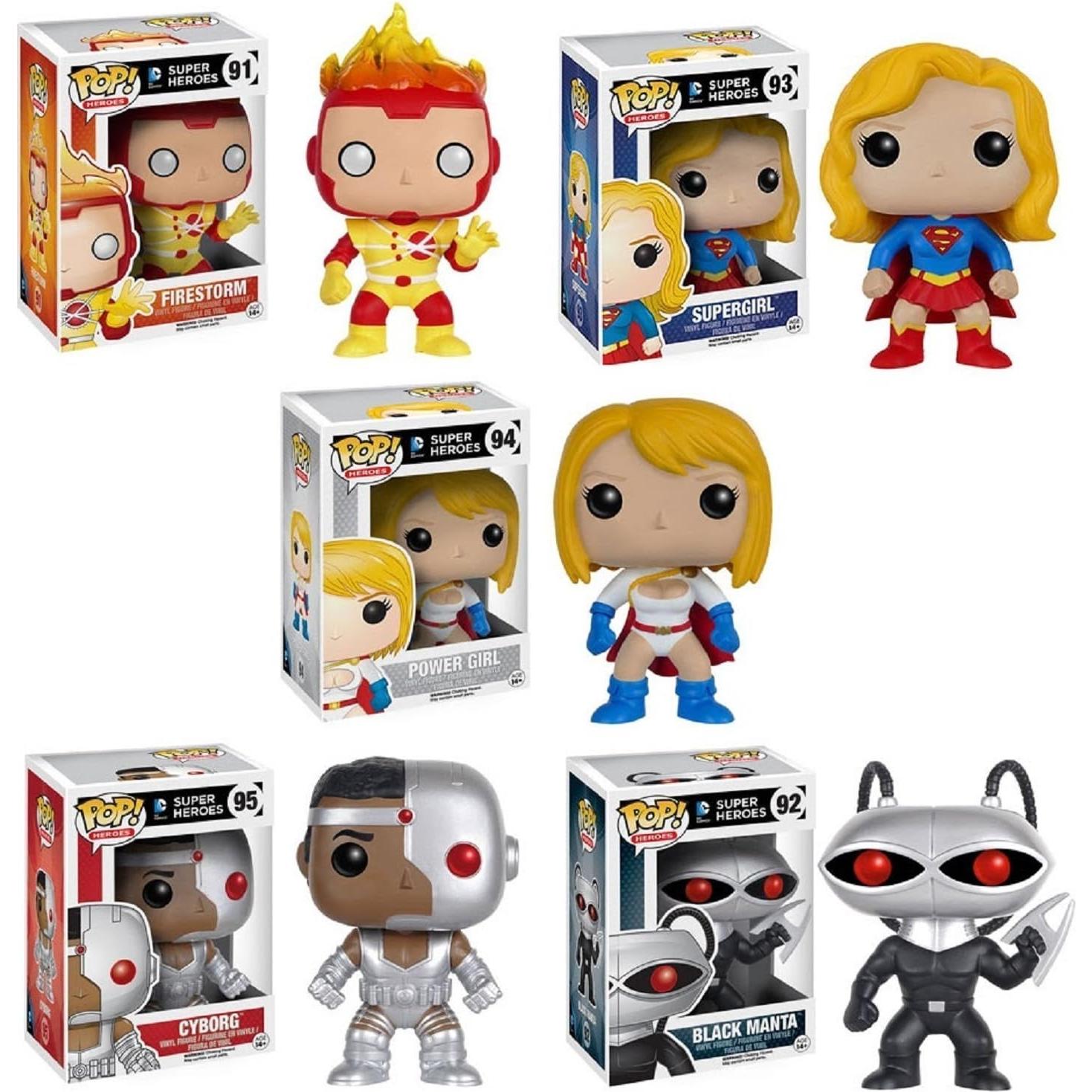 Set de 6 Funko POP Exclusivos - Vinilo Coleccionable