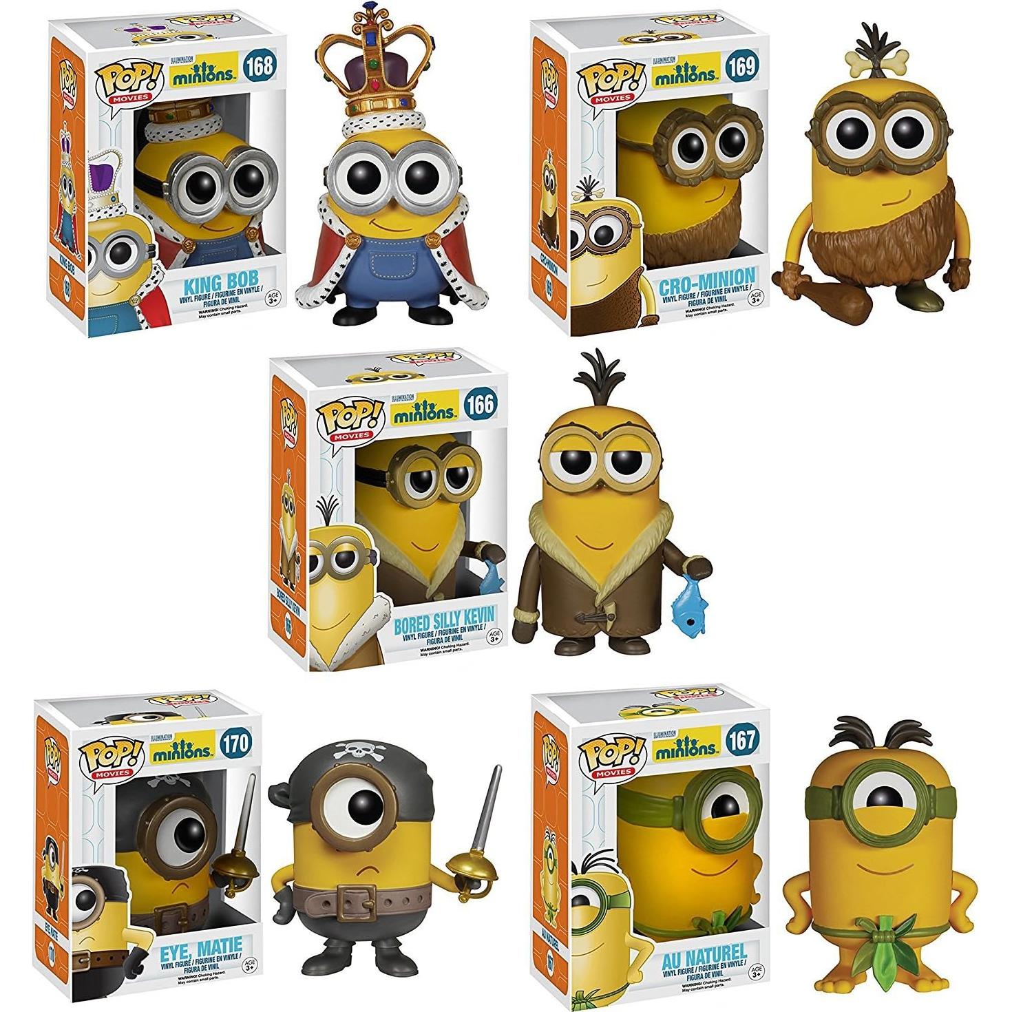 Set de 6 Funko POP Exclusivos - Vinilo Coleccionable