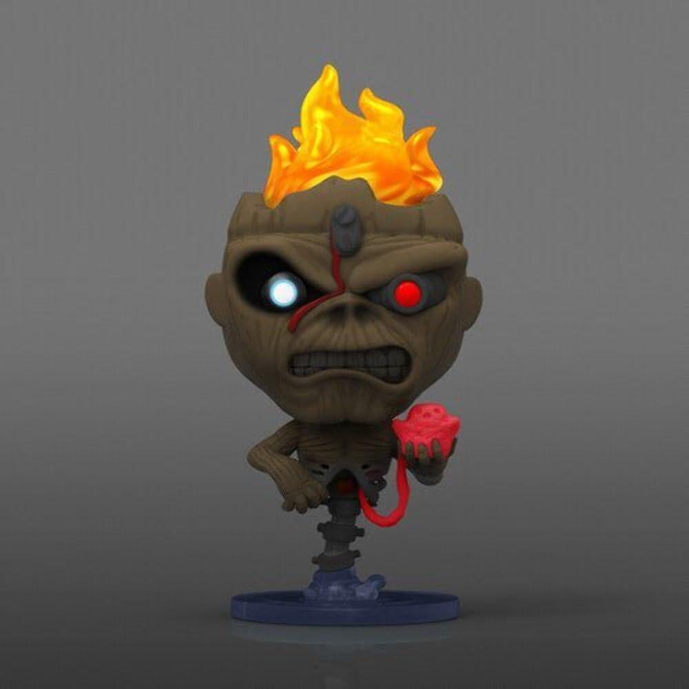 Funko Pop! Iron Maiden Eddie 4 Figuras Brillan en Oscuridad