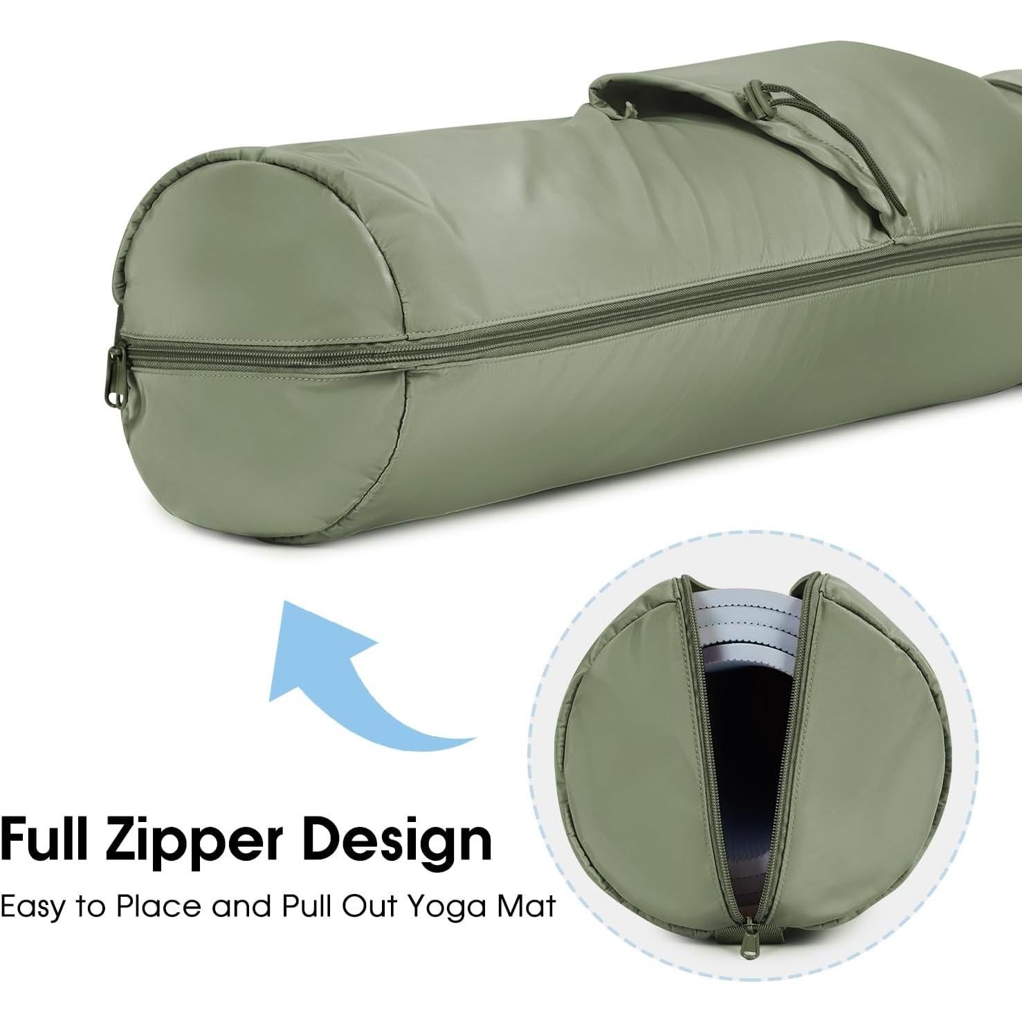 Bolsa de Yoga Sportsnew Sn3131ag Verde Militar 55L