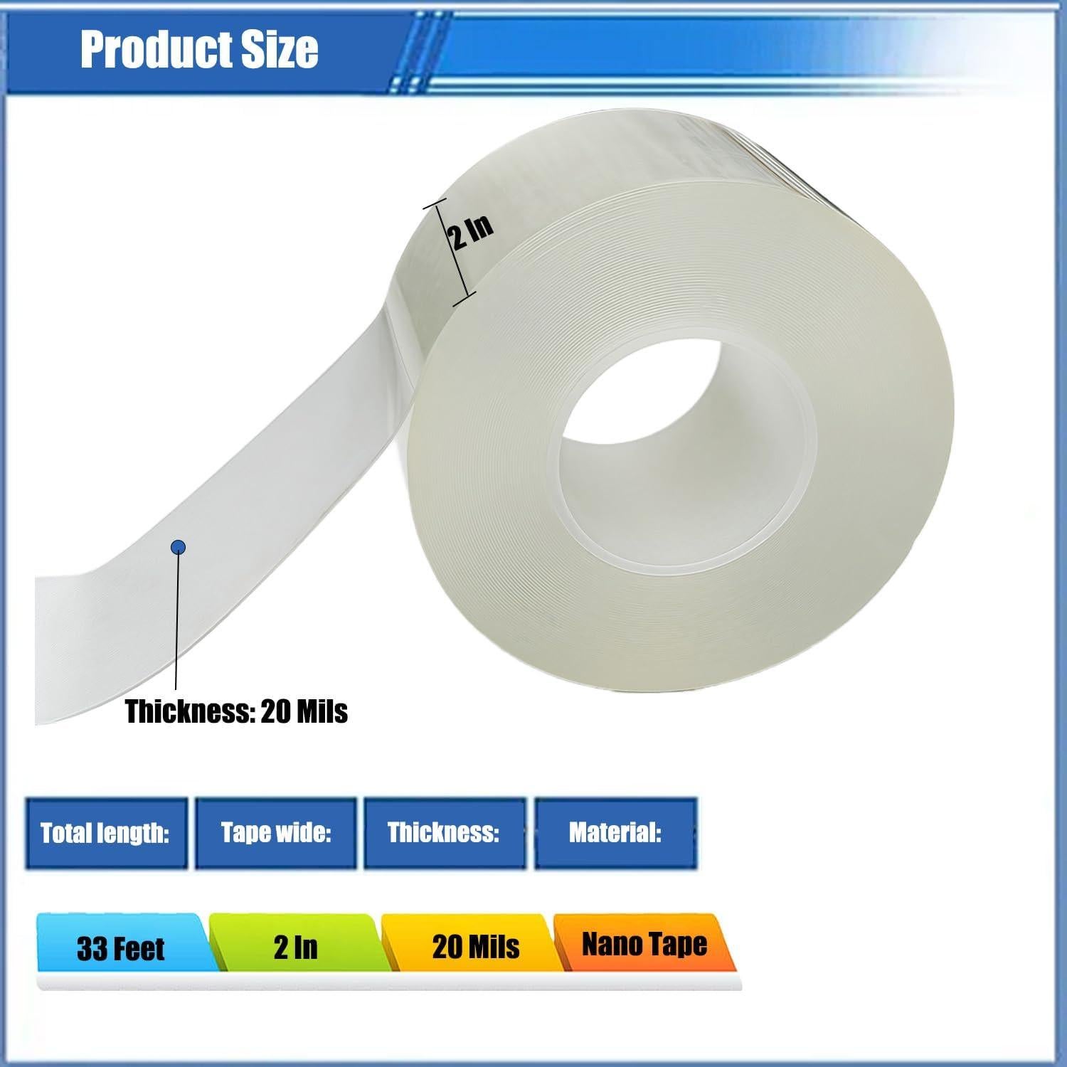 Cinta de Sellado Aislante Marlaaiorg 0.05m x 10.06m Transparente