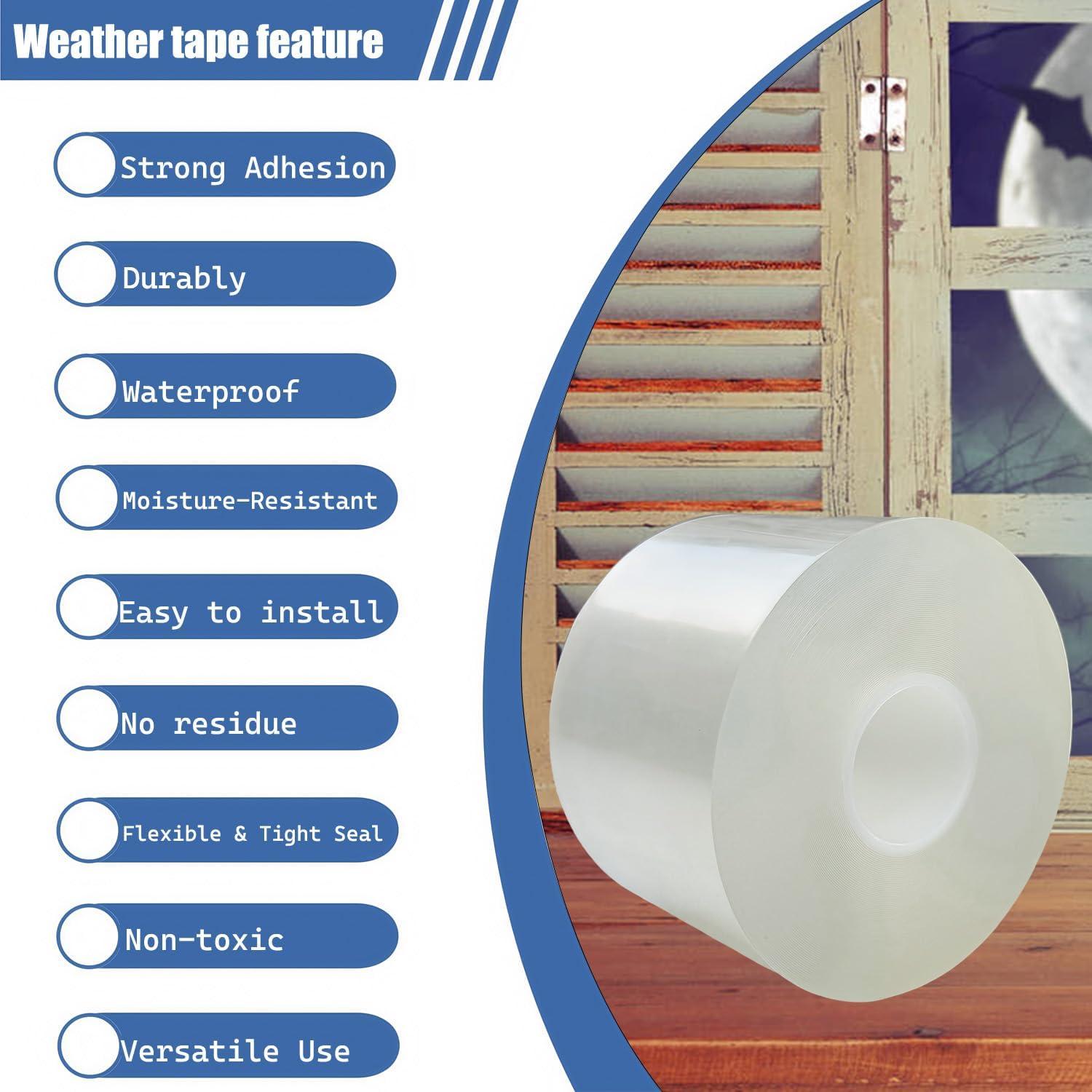 Cinta de Sellado Aislante Marlaaiorg 0.05m x 10.06m Transparente