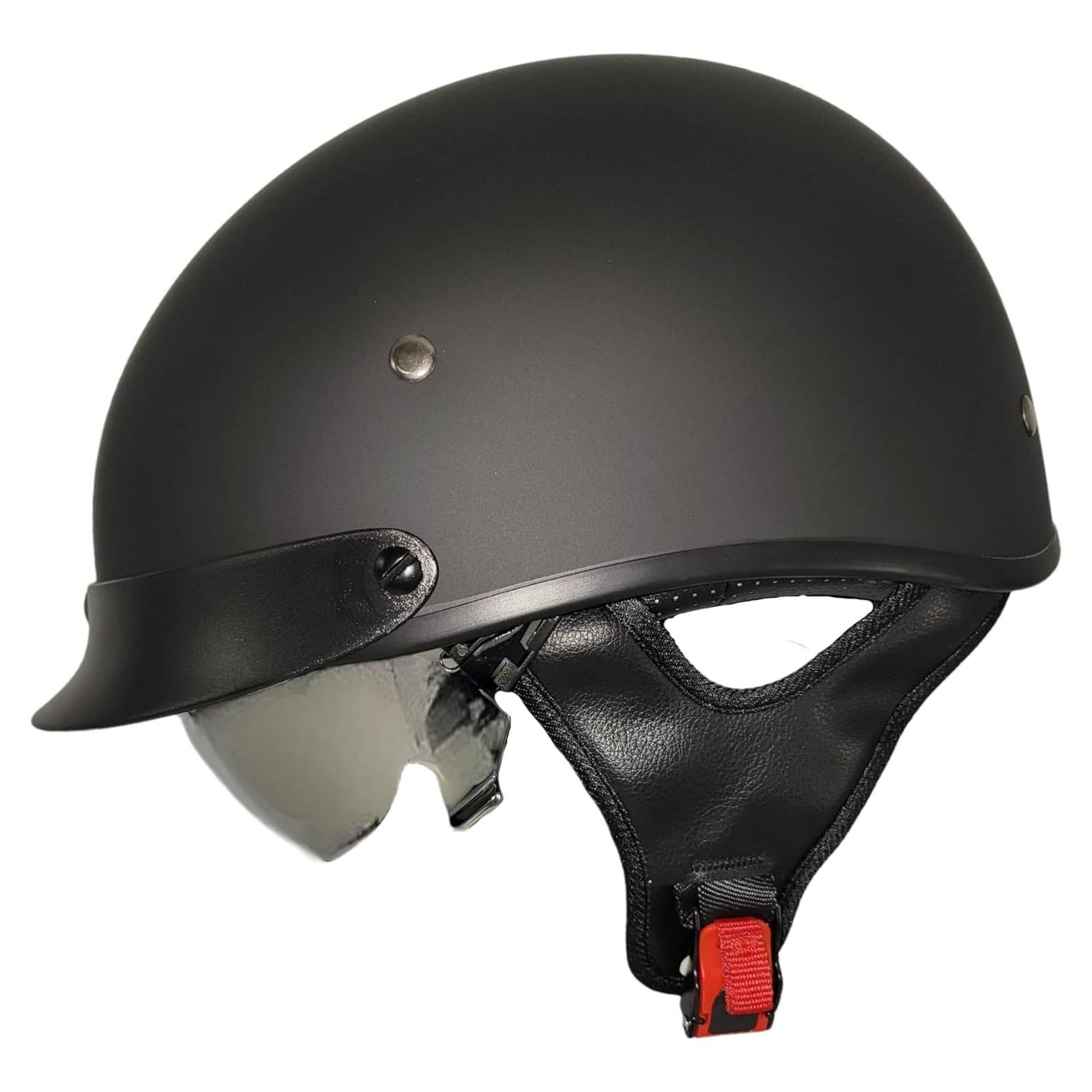 Casco de Motocicleta Vega Warrior II con Visera Solar