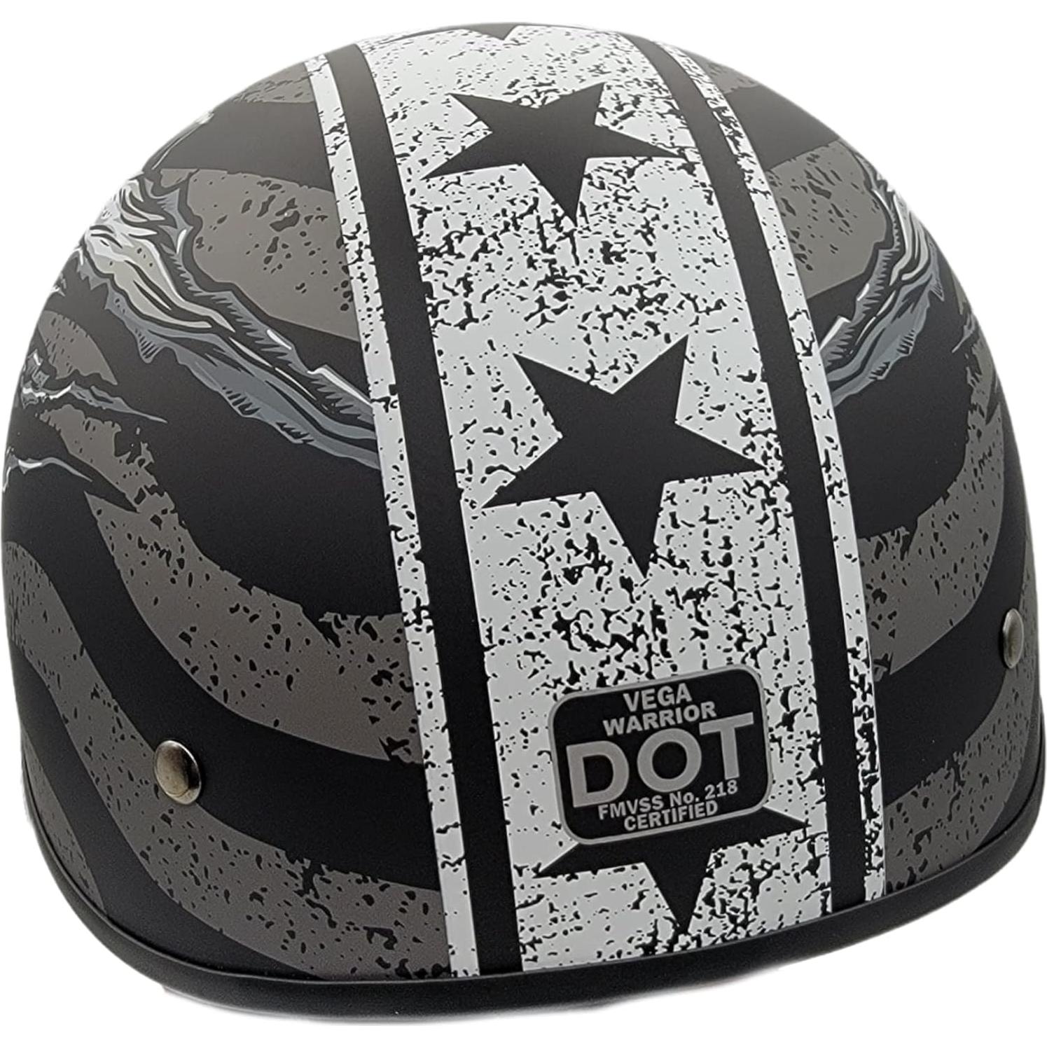 Casco Vega Warrior II Motocicleta Unisex Ajustable Solar