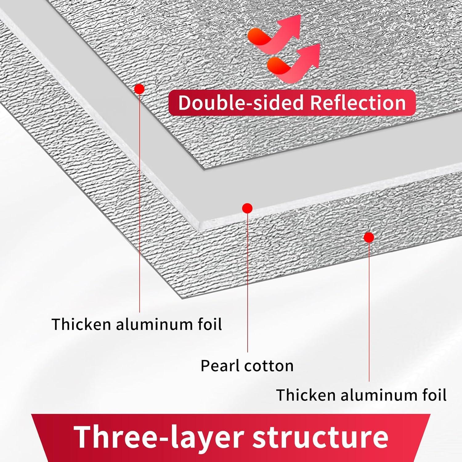Hojas de Aislamiento Reflectante AggSound 60 cm x 3 m Burbuja