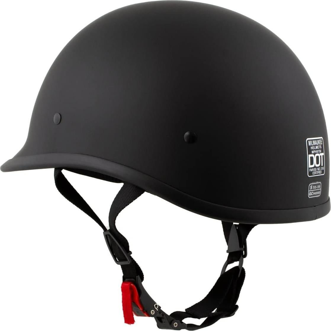 Casco Milwaukee Medio Negro Mate MPH9750DOT - Mediano