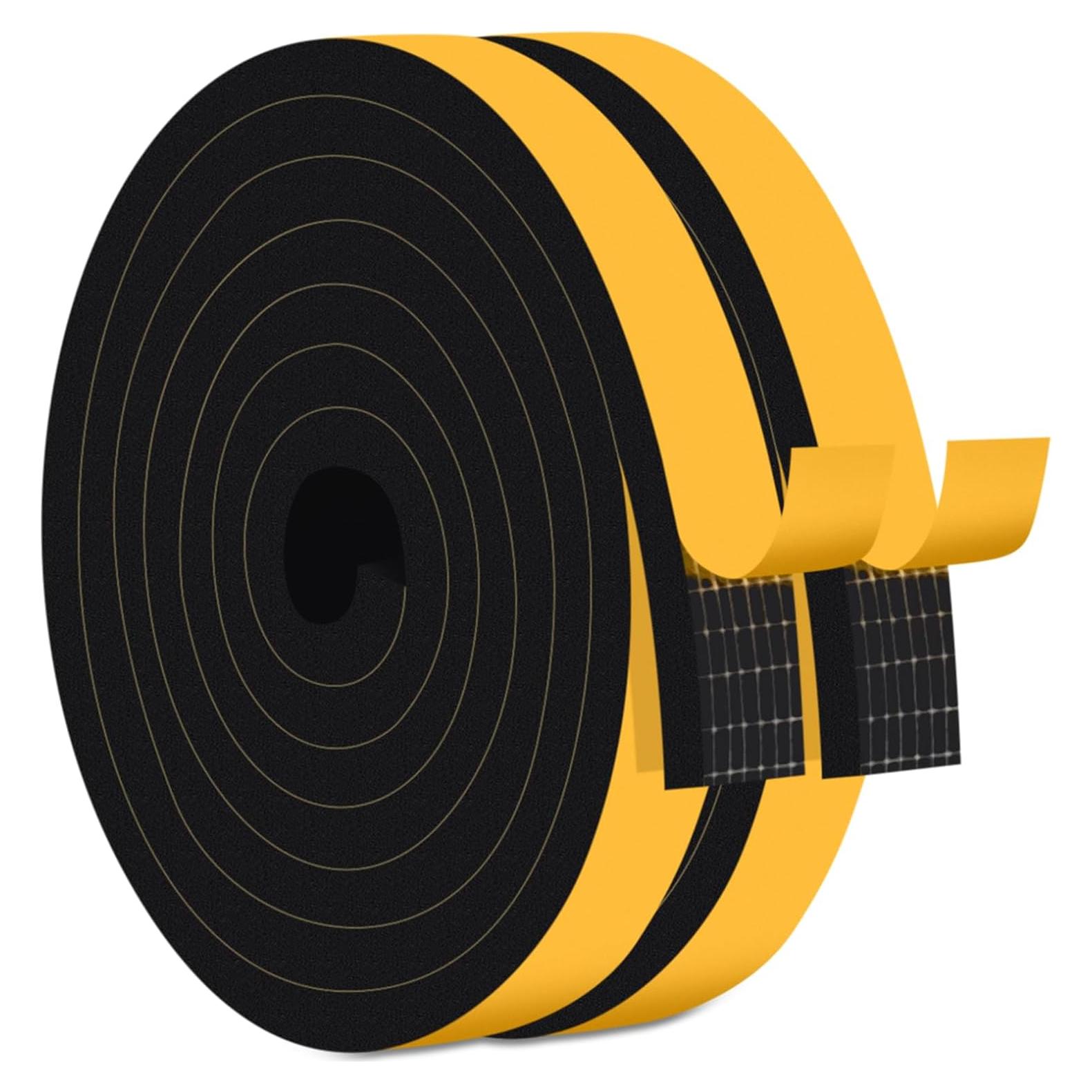 Sello de Puerta Trisiki 6.1m Espuma Aislante Autoadhesiva