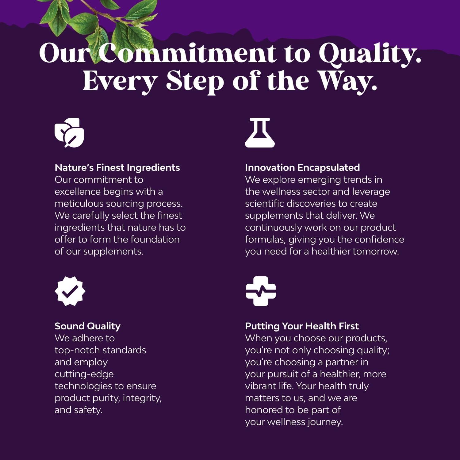 Suplemento de Glicinato de Magnesio Natures Craft 400mg - 240 Cápsulas Veganas