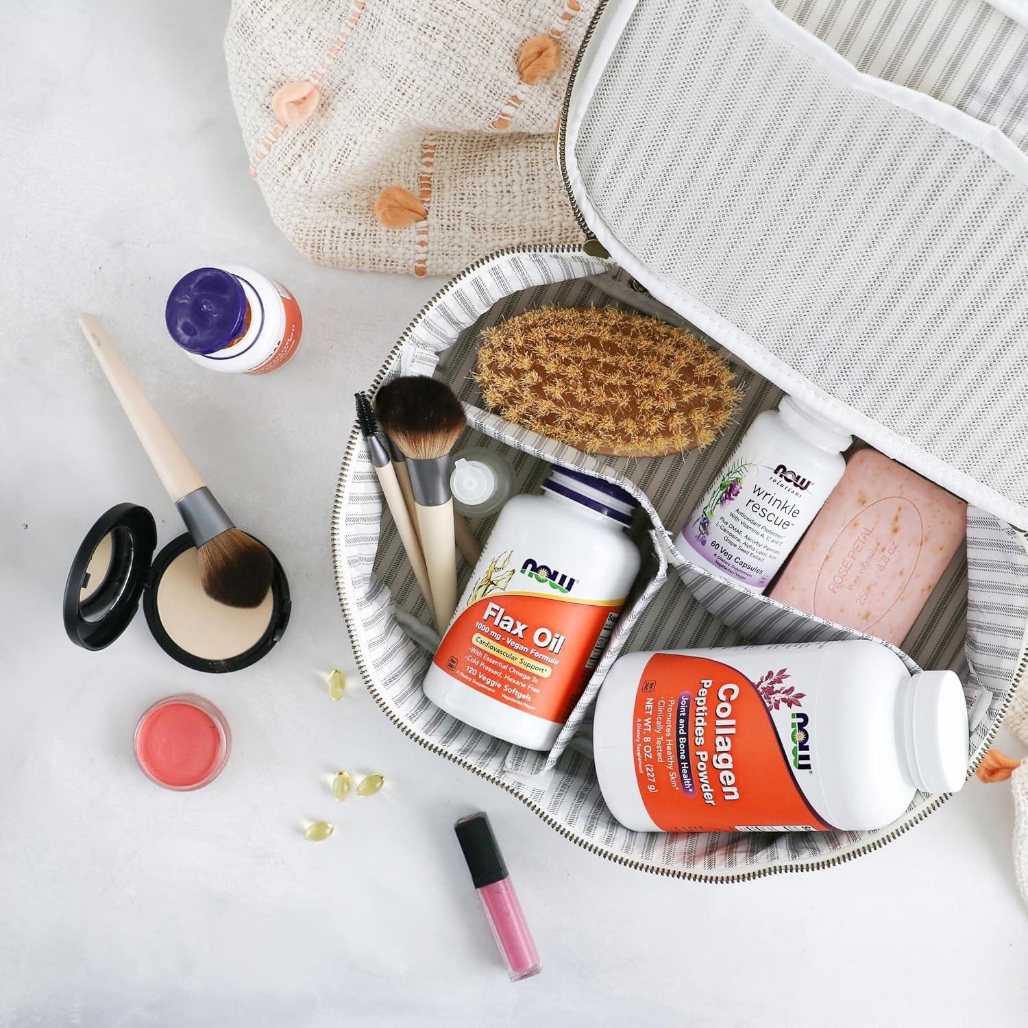 Suplemento NOW Foods Aceite de Linaza 1000 mg 100 Gelatinas