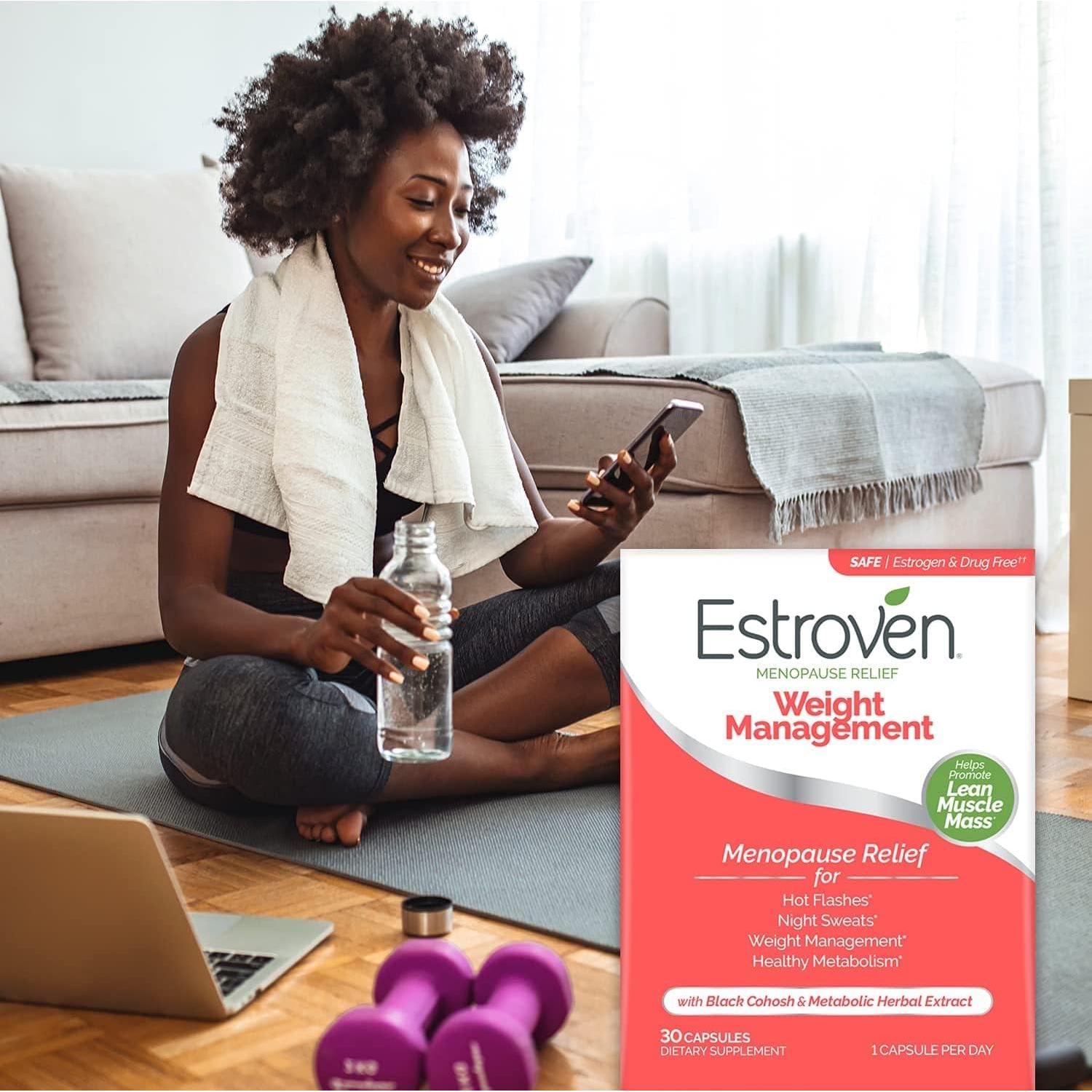 Estroven Manejo de Peso Menopausia 30 Tabletas Sin Gluten